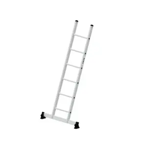 MUNK | Sprossen-Anlegeleiter mit nivello®-Traverse 6 Sprossen
