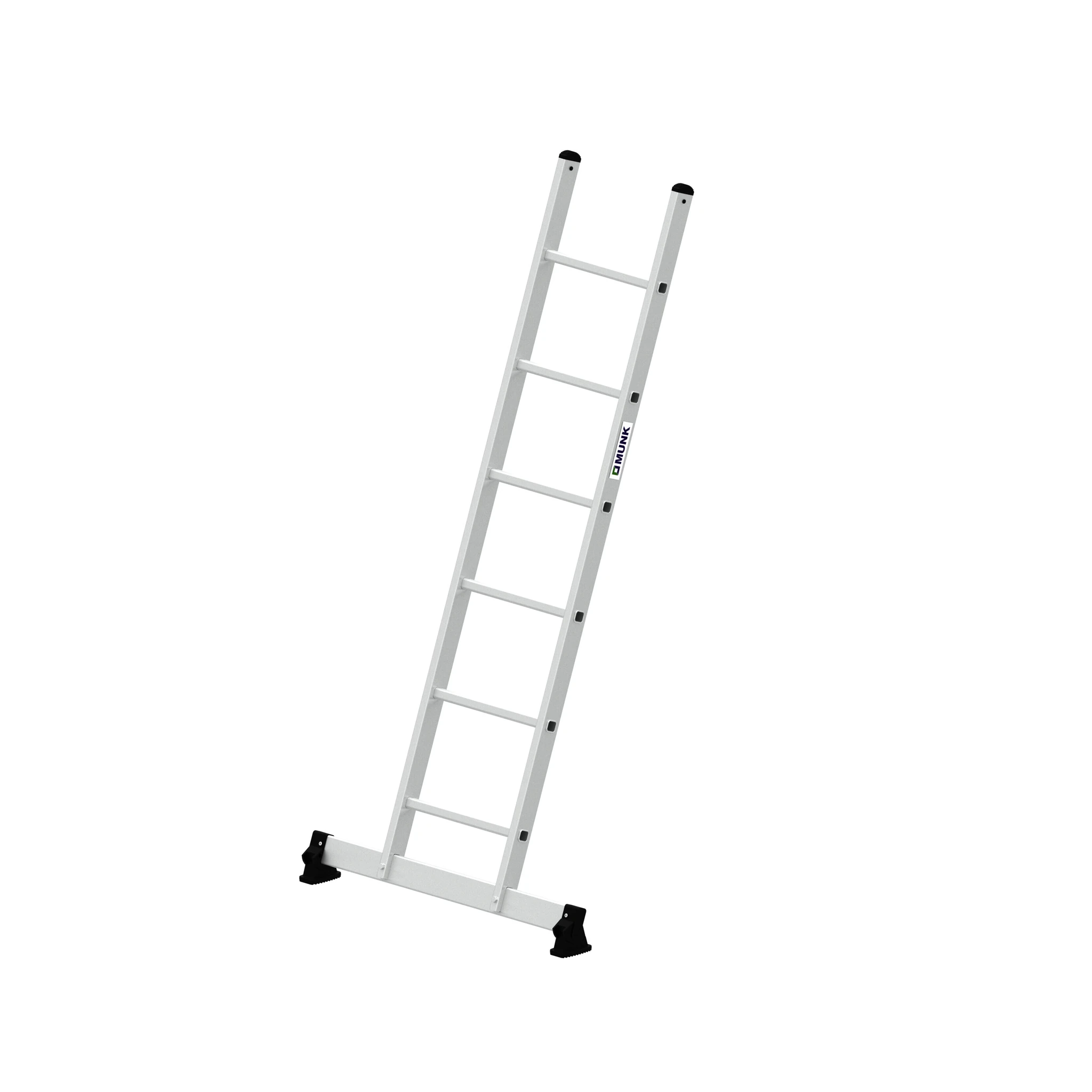 MUNK | Sprossen-Anlegeleiter mit nivello®-Traverse 6 Sprossen