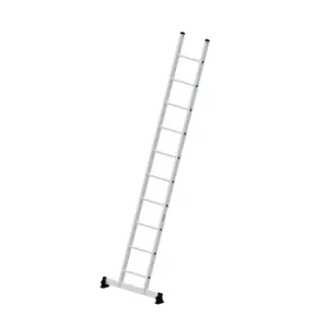 MUNK | Sprossen-Anlegeleiter mit nivello®-Traverse 10 Sprossen