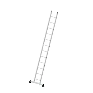 MUNK | Sprossen-Anlegeleiter mit nivello®-Traverse 12 Sprossen