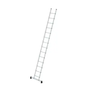 MUNK | Sprossen-Anlegeleiter mit nivello®-Traverse 14 Sprossen