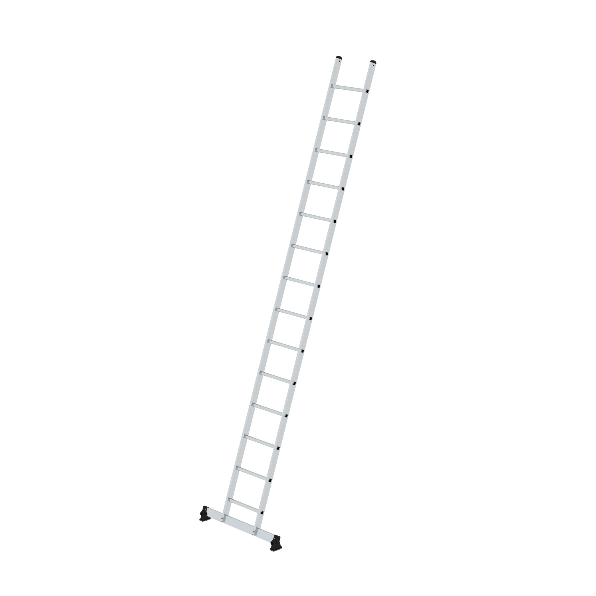 MUNK | Sprossen-Anlegeleiter mit nivello®-Traverse 14 Sprossen