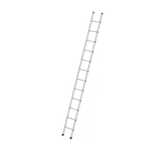 MUNK | Sprossen-Anlegeleiter 350mm breit ohne Traverse 12 Sprossen