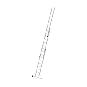 MUNK | Mehrzweckleiter 3-teilig mit nivello®-Traverse 3x9 Sprossen – Bild 2