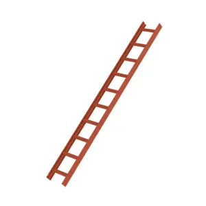 MUNK | Dachleiter Rot 10 Sprossen
