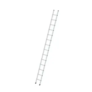 MUNK | Sprossen-Anlegeleiter 350mm breit ohne Traverse 14 Sprossen