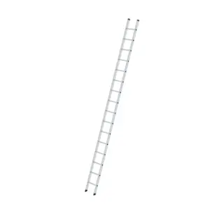 MUNK | Sprossen-Anlegeleiter 350mm breit ohne Traverse 16 Sprossen