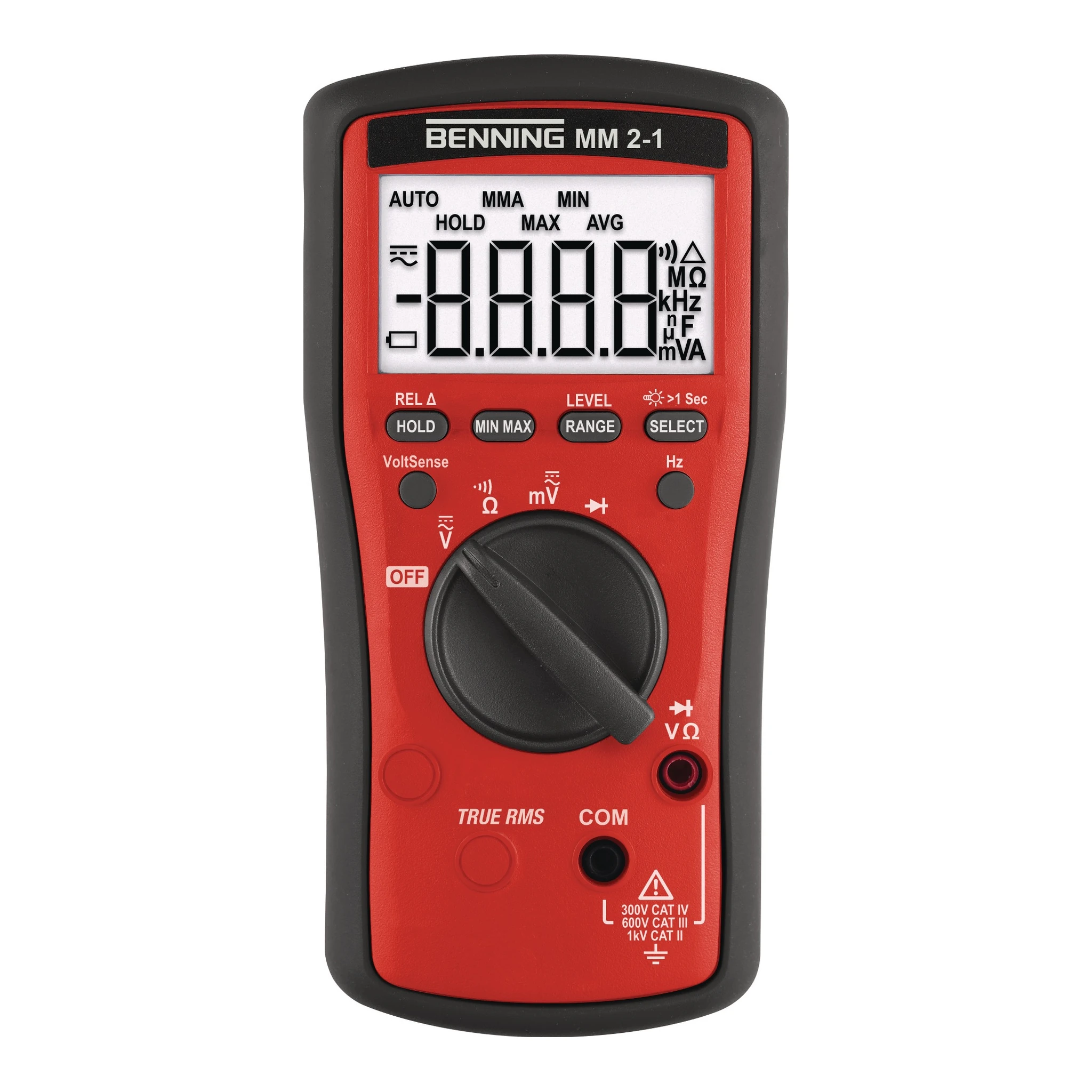BENNING | Multimeter | 0,01 mV – 600 V AC/DC | TRUE RMS