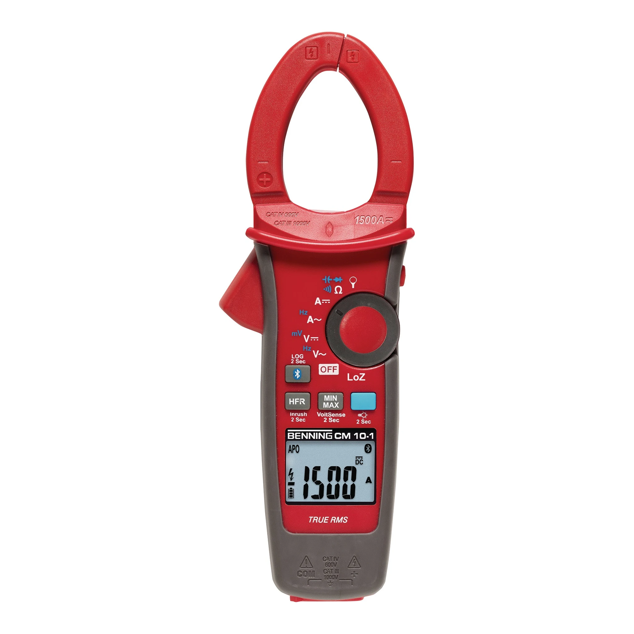BENNING | Stromzangenmultimeter | 0,01 - 1500 A | CAT IV 600 V, CAT III 100 V