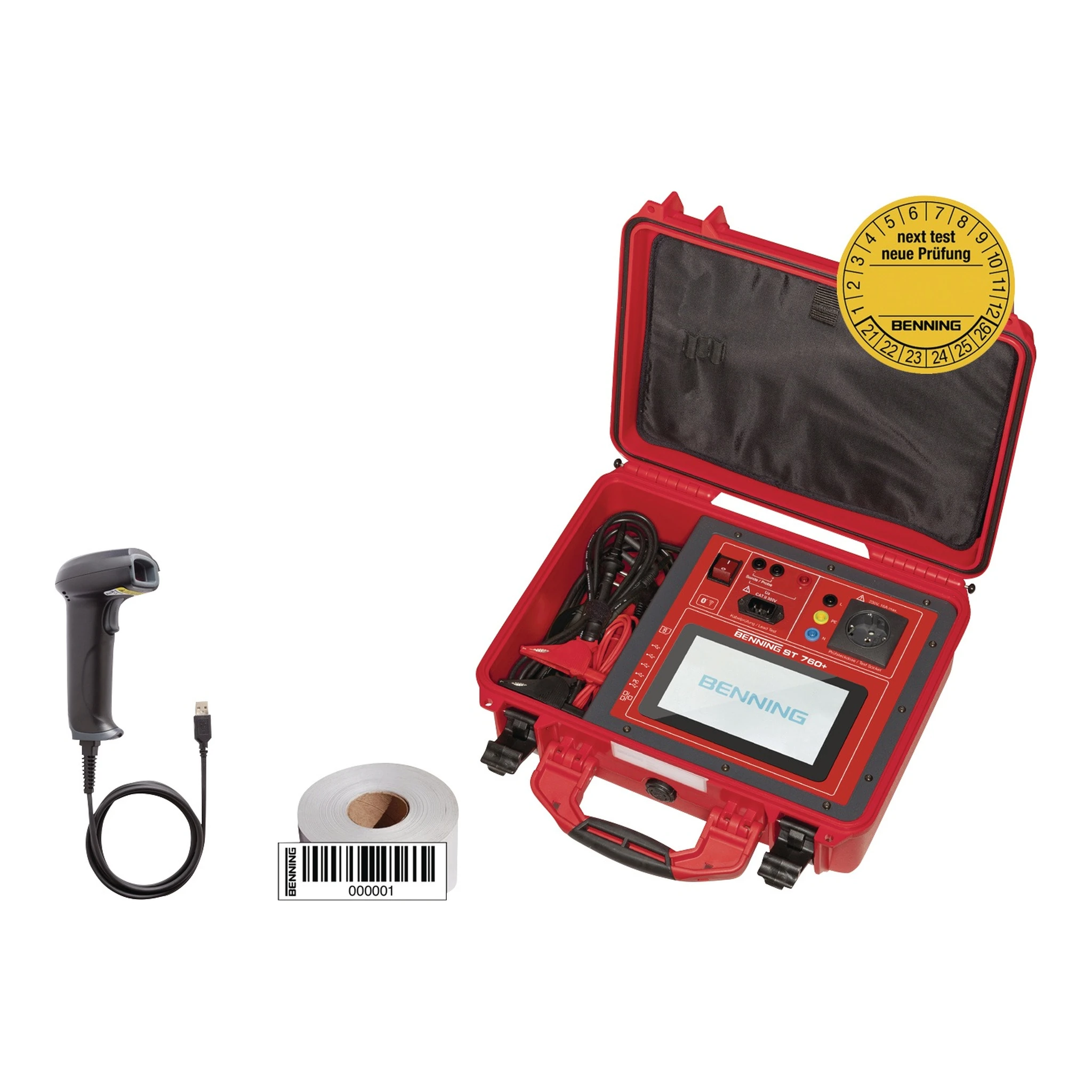 BENNING | Gerätetester | aktive/passive Prüfung/auch Schweißgerät | L405xB330xH165mm
