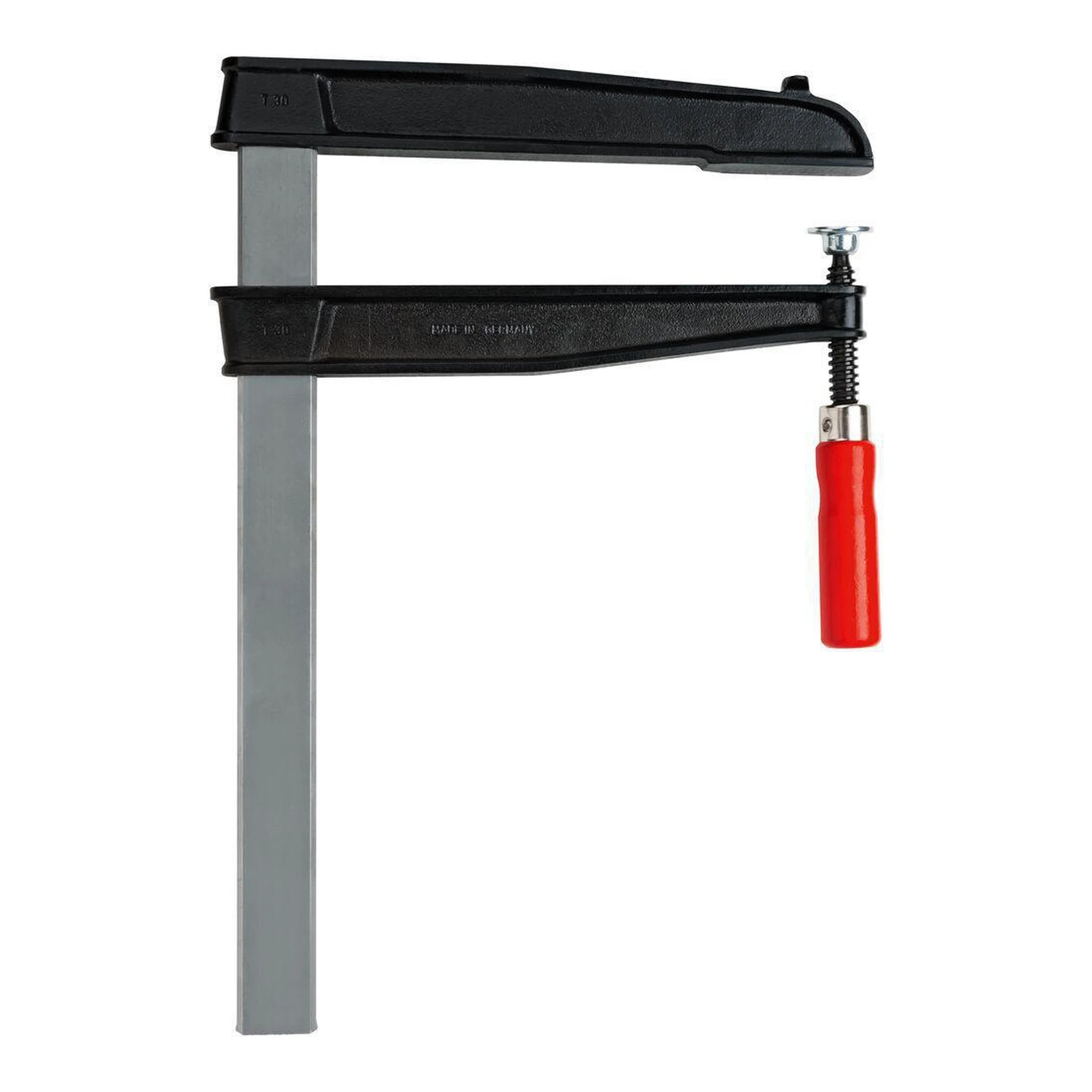 BESSEY | Tiefspannschraubzwinge | Spannweite 1000 mm Ausladung 250 mm | Holzgriff