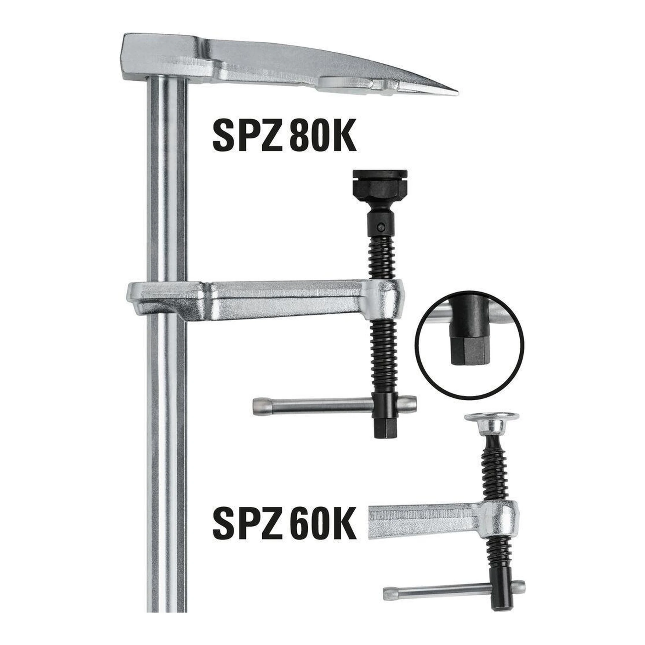 BESSEY | Sparrenzwinge | Spannweite 600 mm Ausladung 120 mm