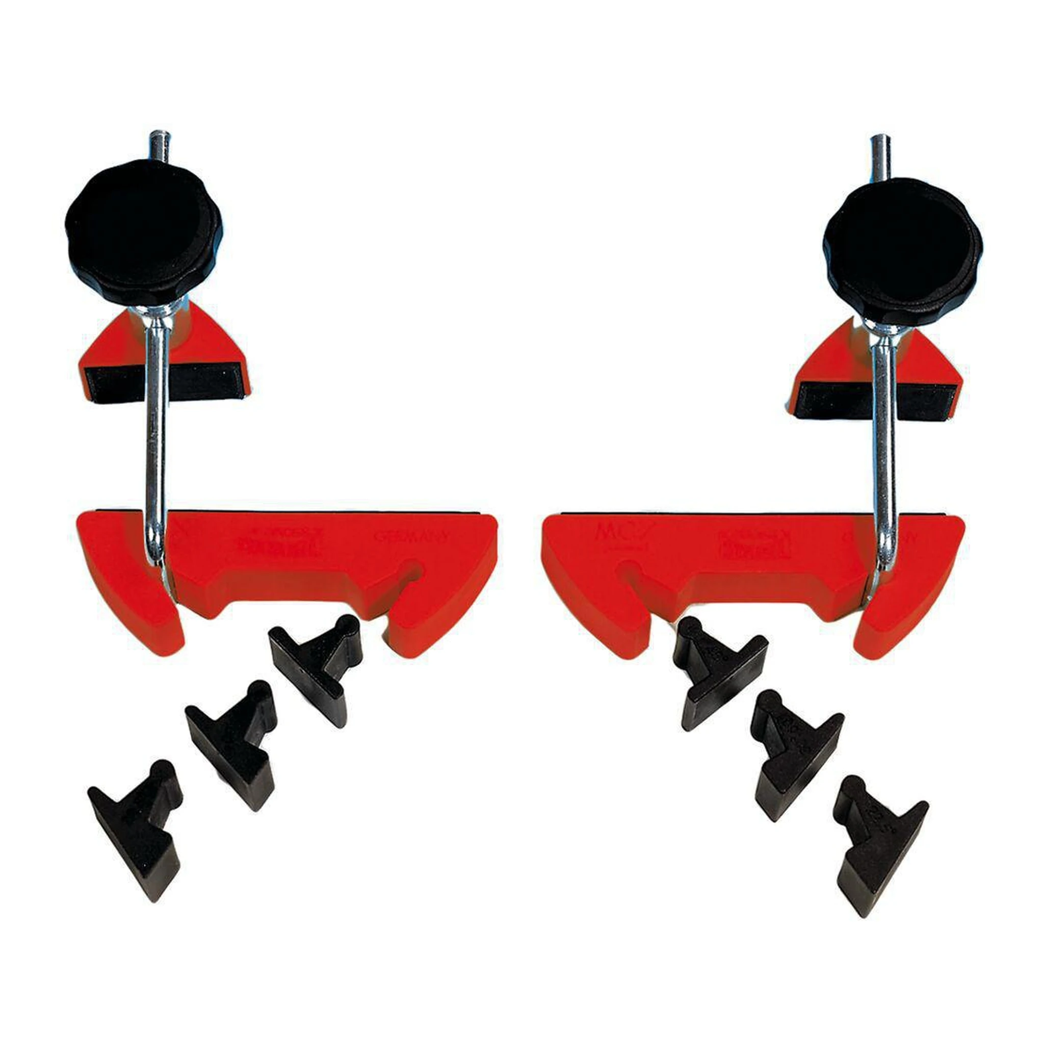 BESSEY | Gehrungsspannsystem | 22,5 / 30 / 45 / 60 ° | Spannbereich max. 100 mm