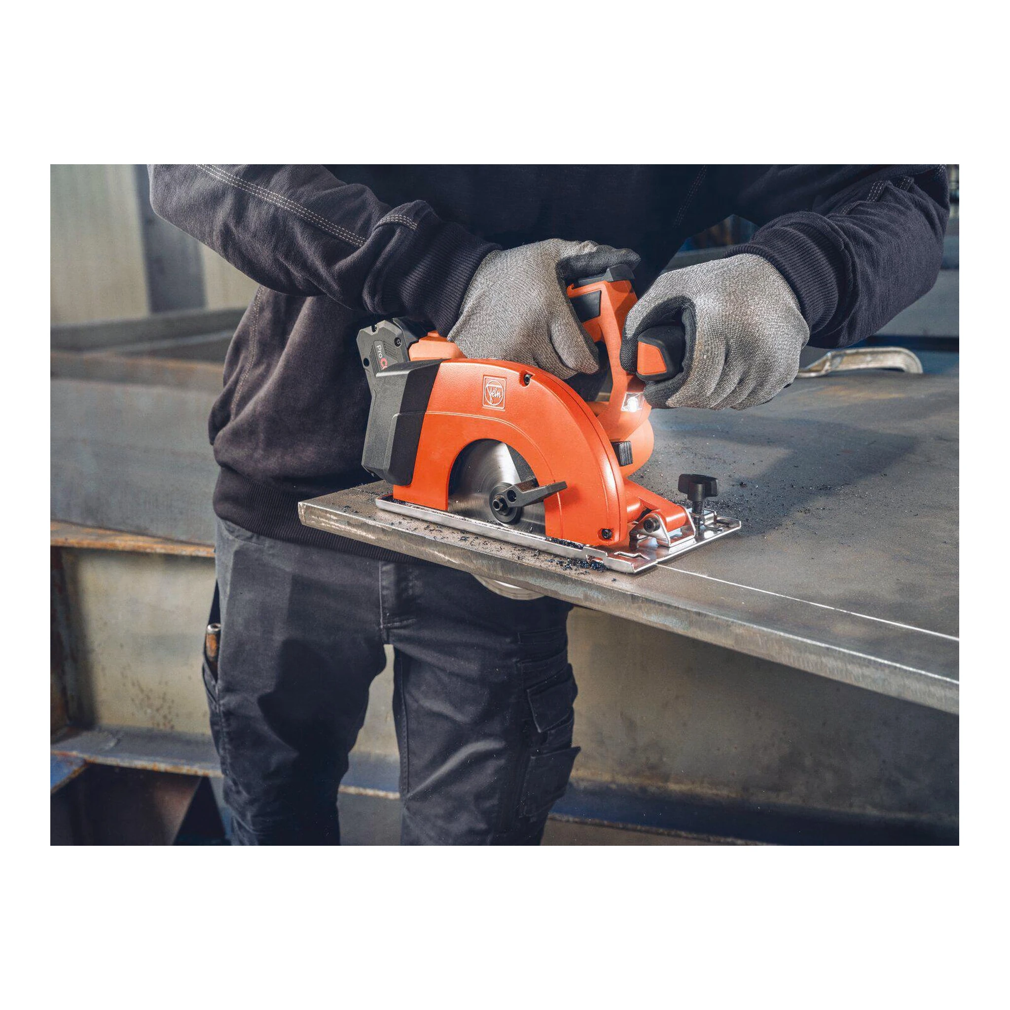 FEIN | Akku-Metallhandkreissäge | 18 V 2x8 Ah | Schnitttiefe 90° 57 mm – Bild 8