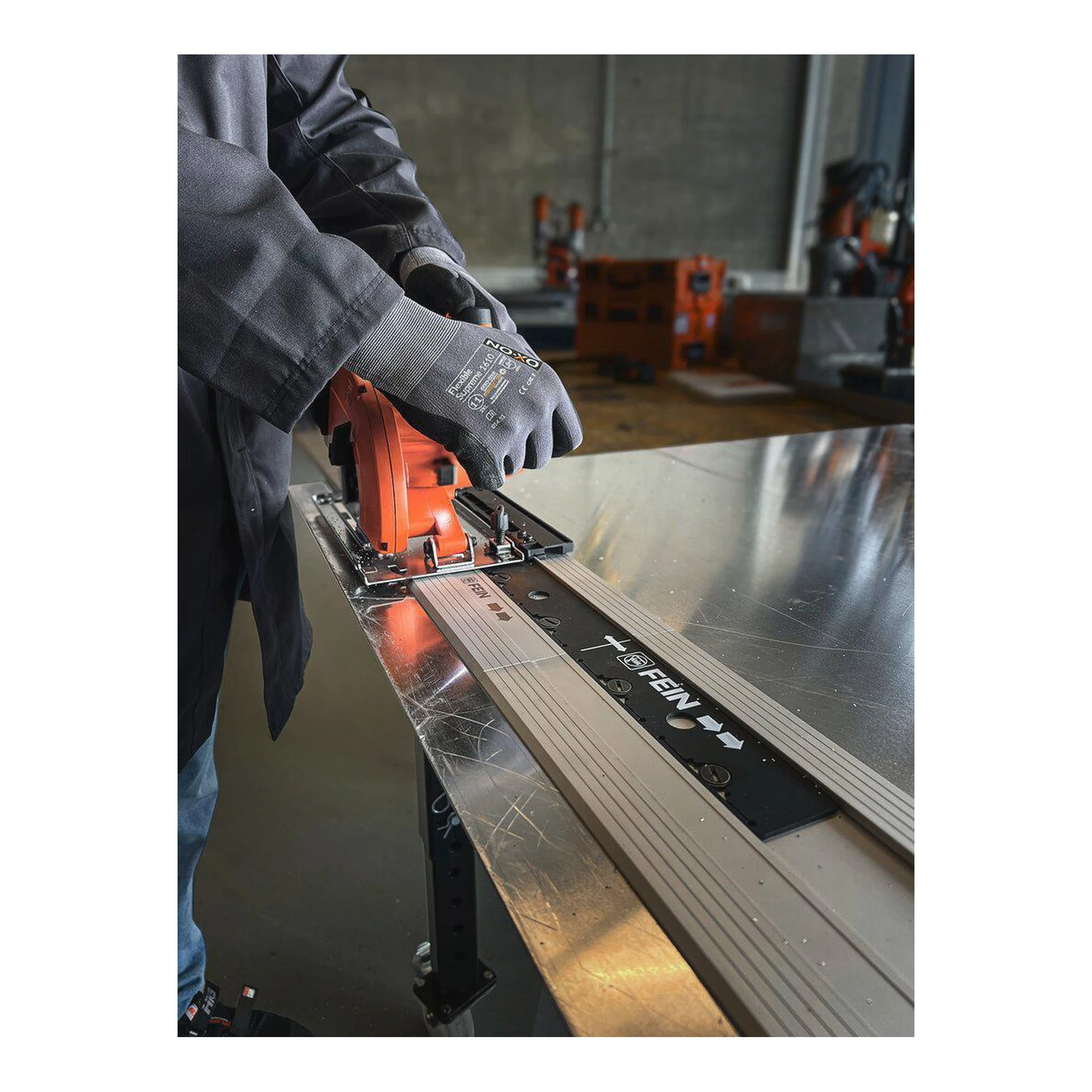 FEIN | Akku-Metallhandkreissäge | 18 V 2x8 Ah | Schnitttiefe 90° 57 mm – Bild 9