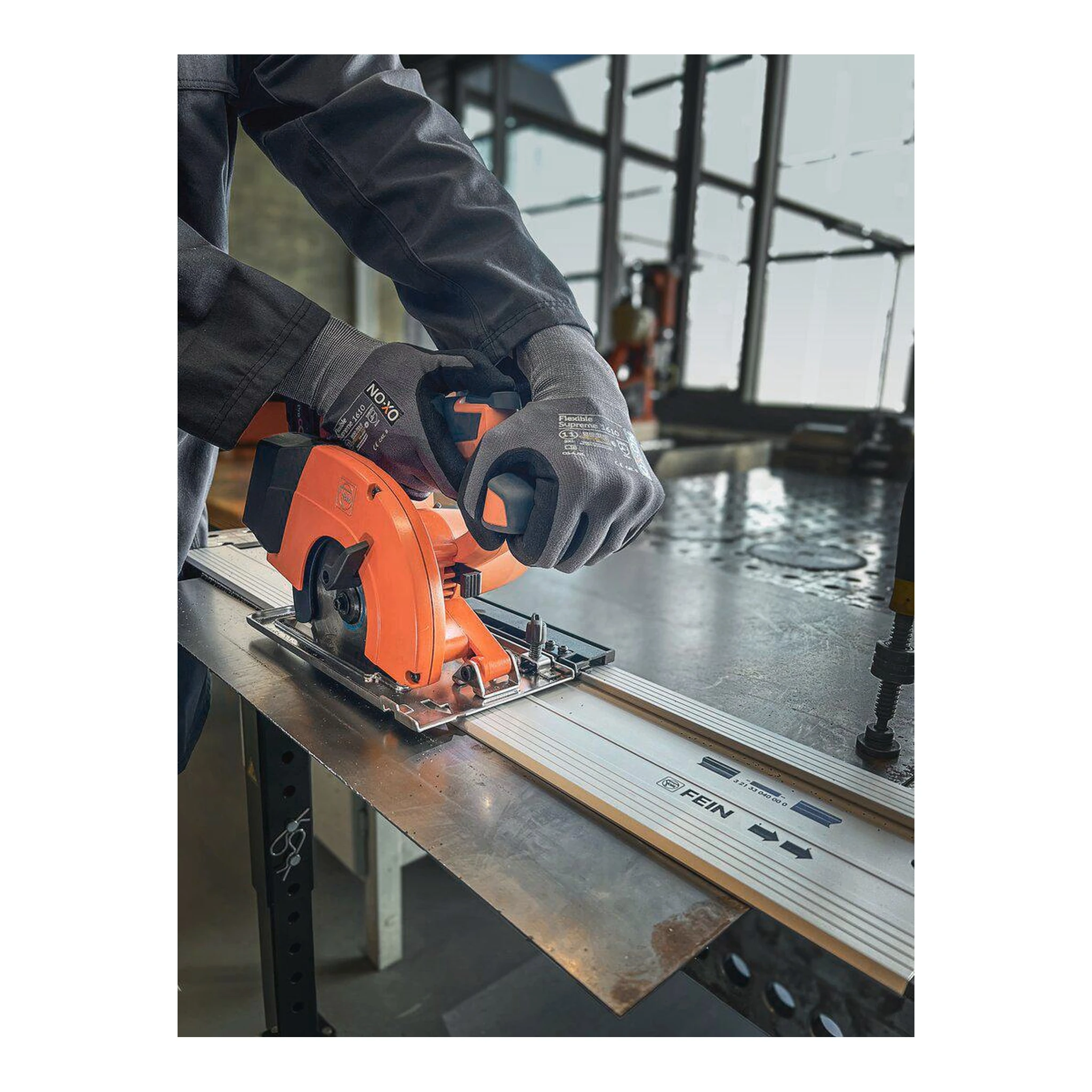 FEIN | Akku-Metallhandkreissäge | 18 V 2x8 Ah | Schnitttiefe 90° 57 mm – Bild 10