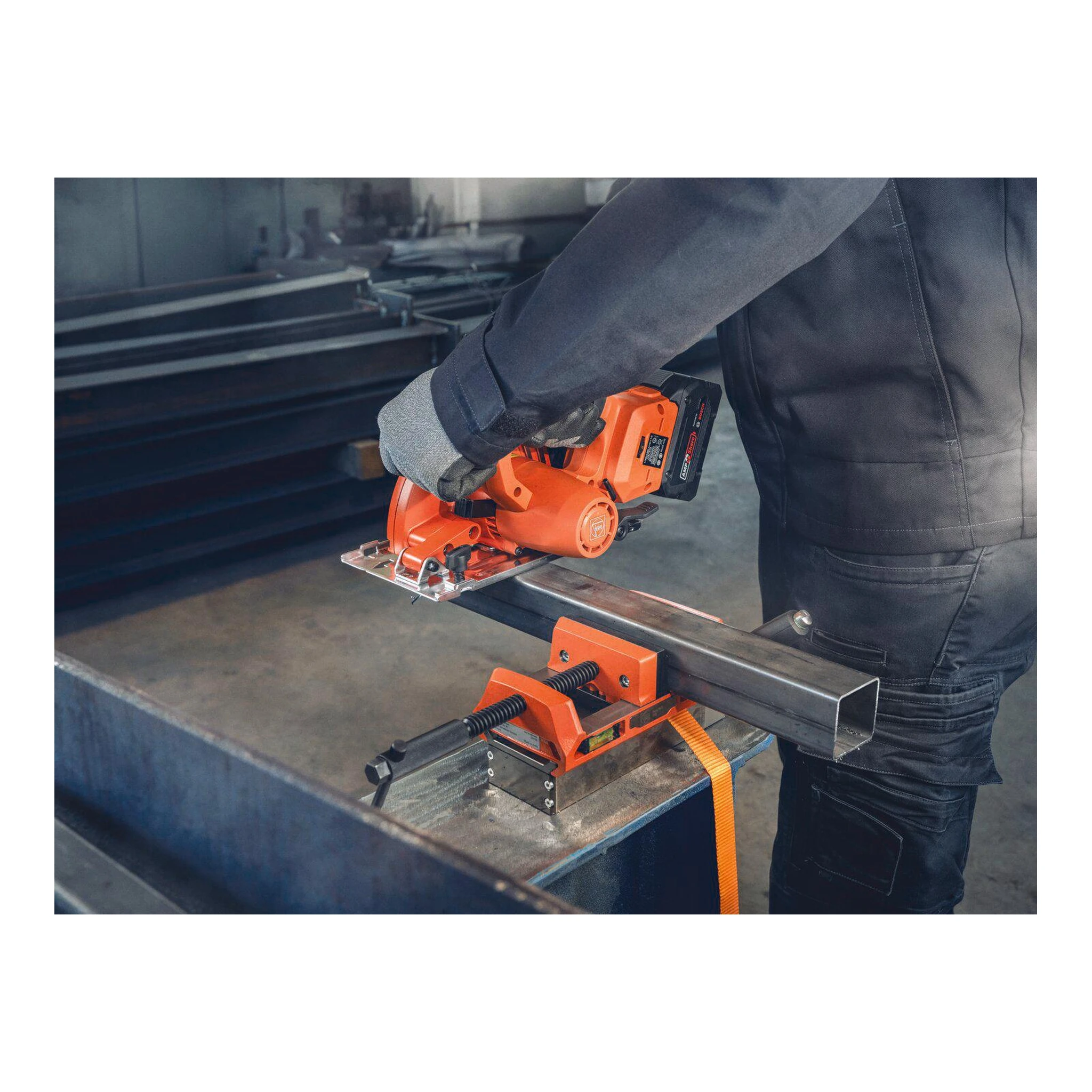 FEIN | Akku-Metallhandkreissäge | 18 V 2x8 Ah | Schnitttiefe 90° 57 mm – Bild 11