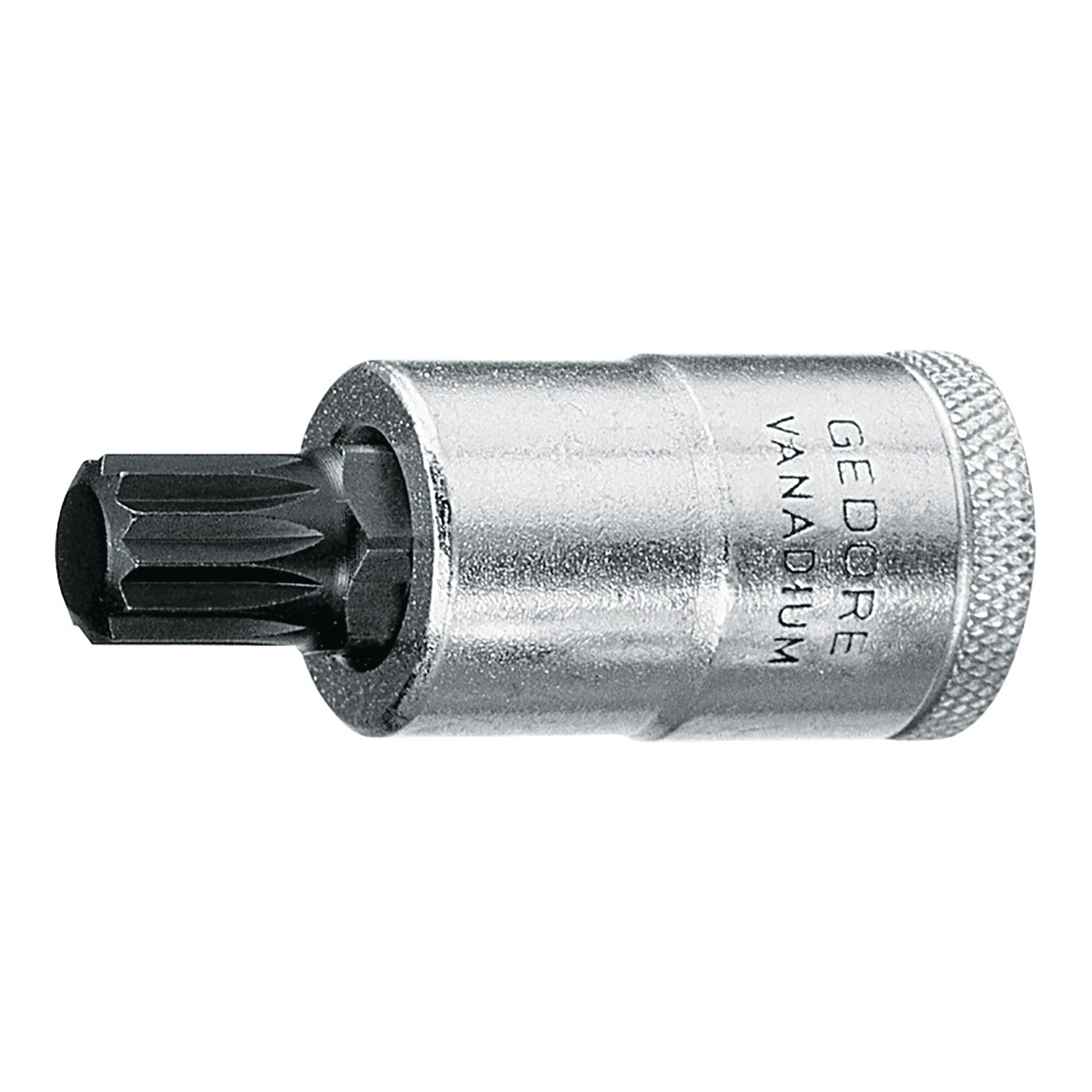 GEDORE | Steckschlüsseleinsatz | 1/2 ″ Innen-Vielzahn | M10