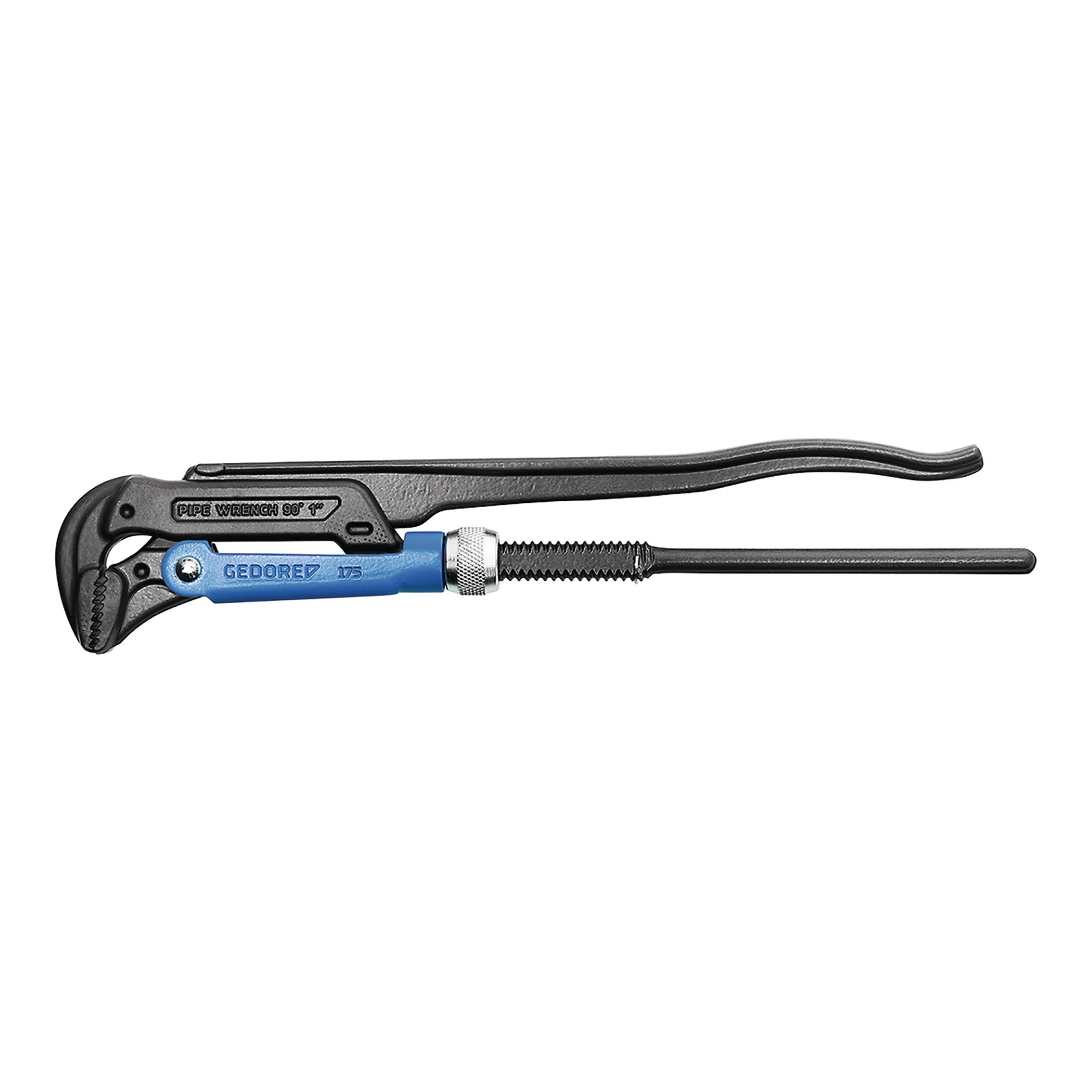 GEDORE | Rohrzange | Gesamtlänge 320 mm Spannweite 44 mm | für Rohre 1 ″