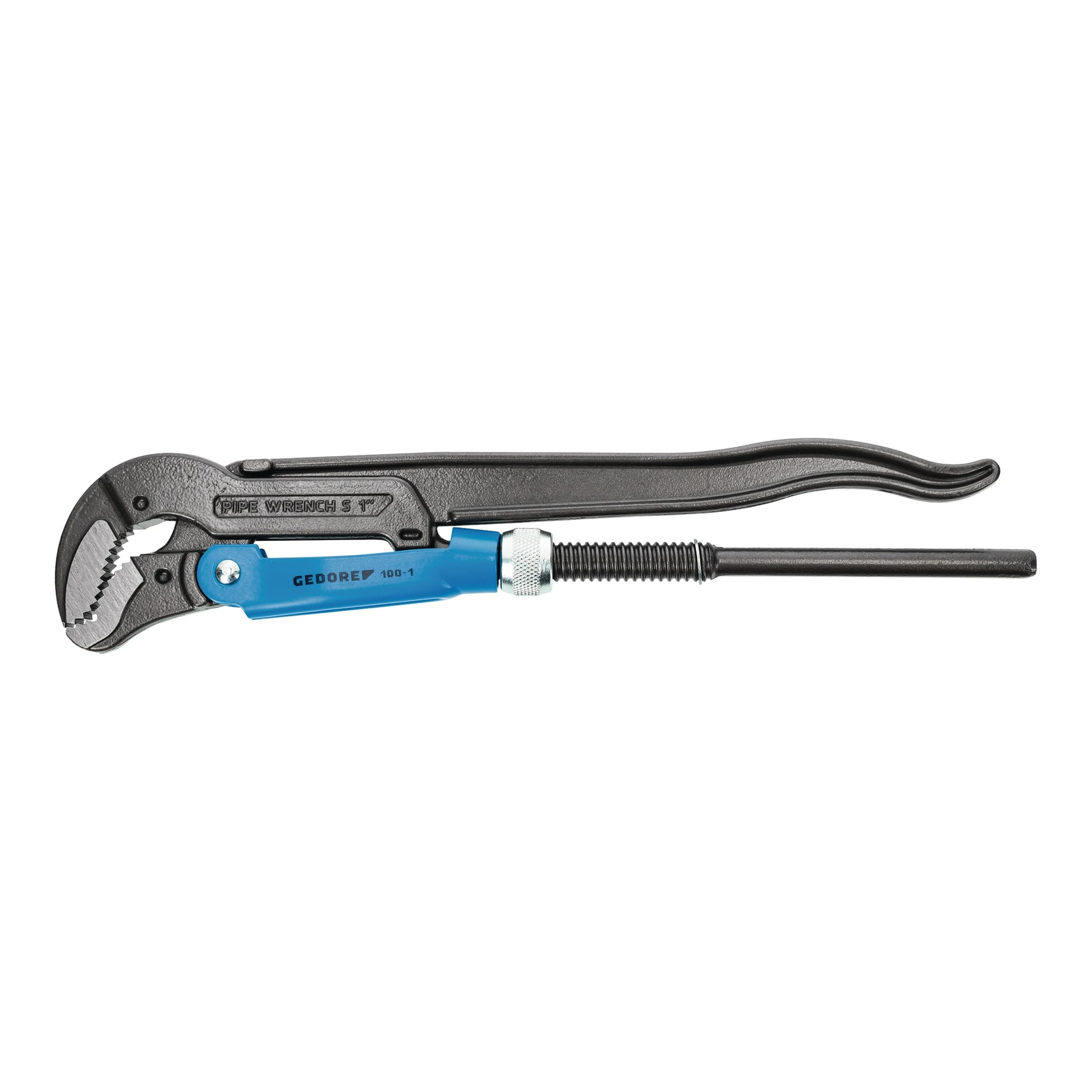GEDORE | Eckrohrzange | Gesamtlänge 630 mm Spannweite 110 mm | für Rohre 3 ″