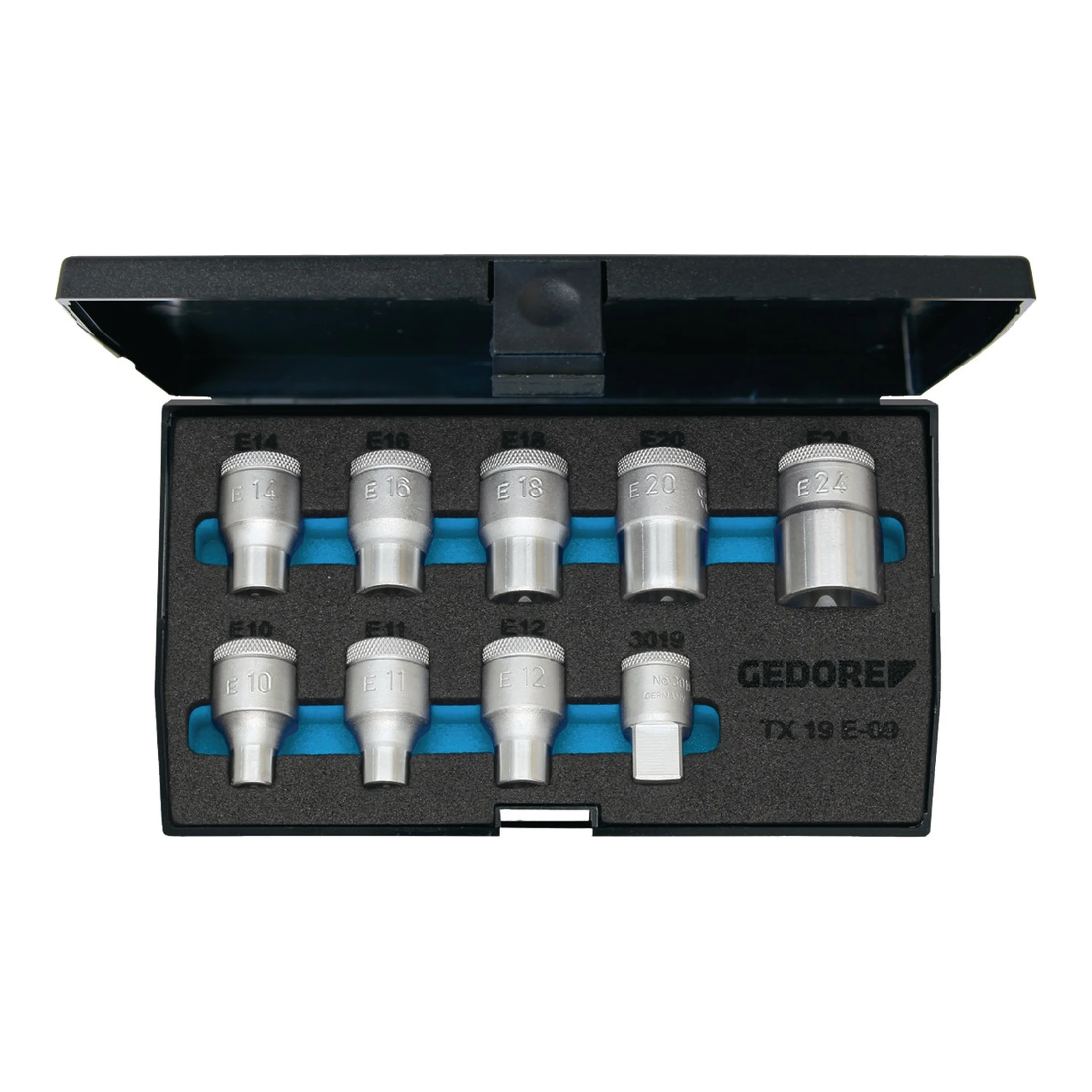 GEDORE | Steckschlüssel-Satz | 9-teilig | 1/2 ″