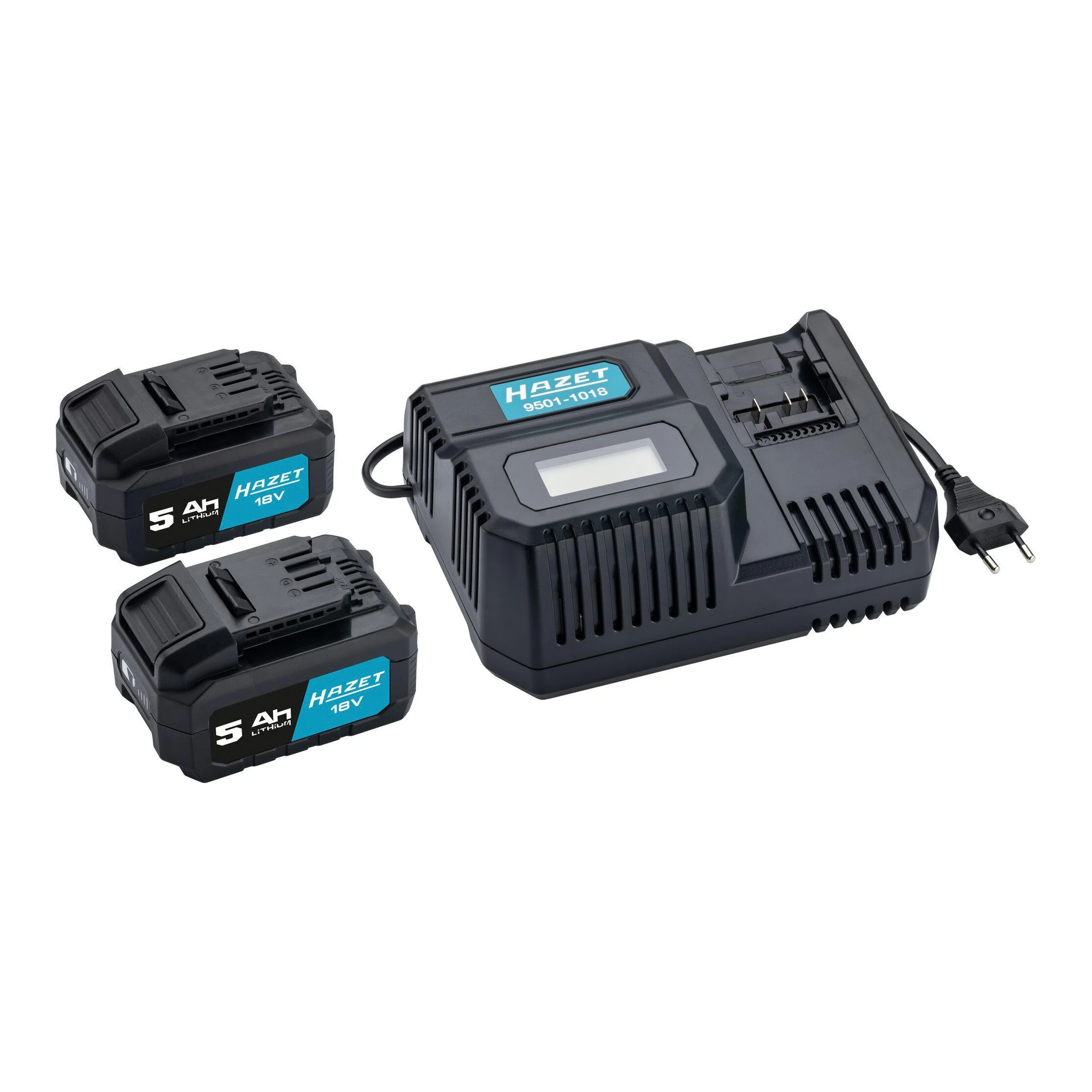 HAZET | Akku-Starter-Set | 18 V | 5 Ah