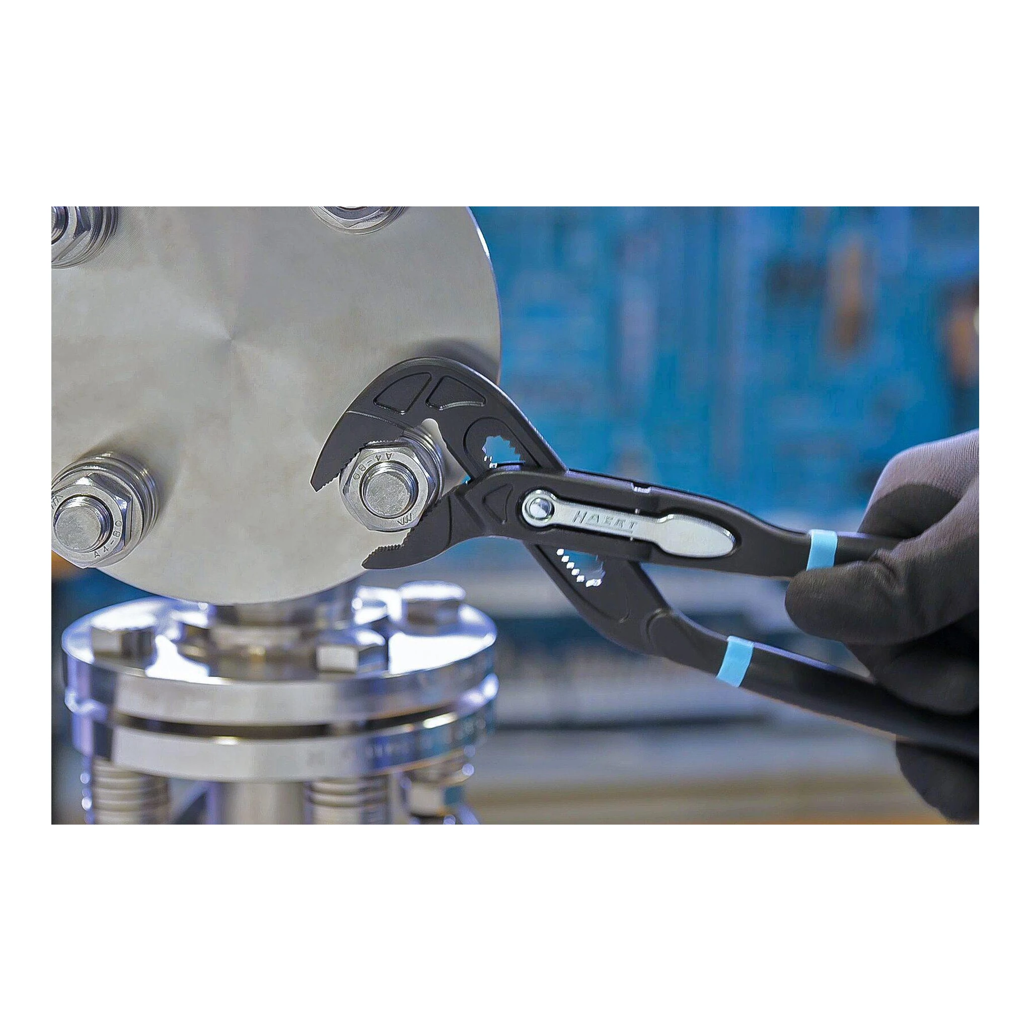 HAZET | Wasserpumpenzange | Länge 260 mm Spannweite 50 mm – Bild 6