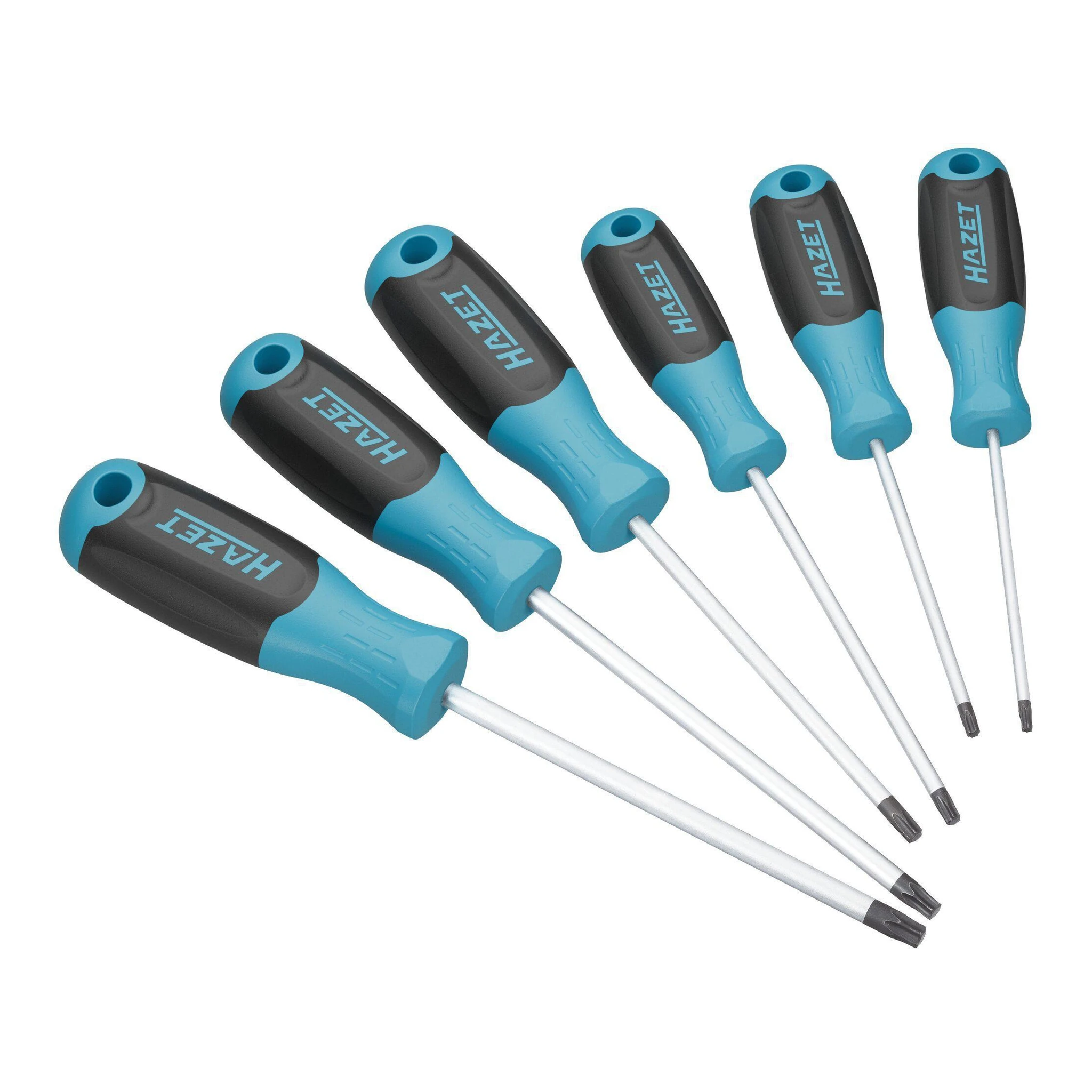 HAZET | Schraubendreher-Satz | 6-teilig Innen TORX® Profil | 3-Komponenten-Griff