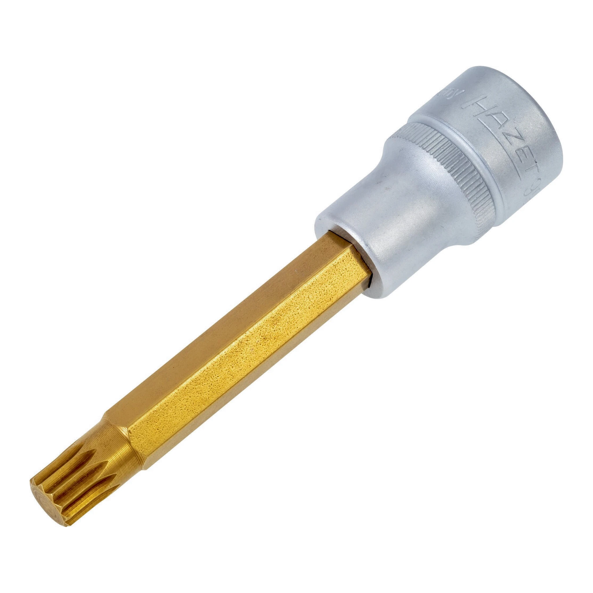 HAZET | Steckschlüsseleinsatz | 1/2 ″ Innen-Vielzahn | M10
