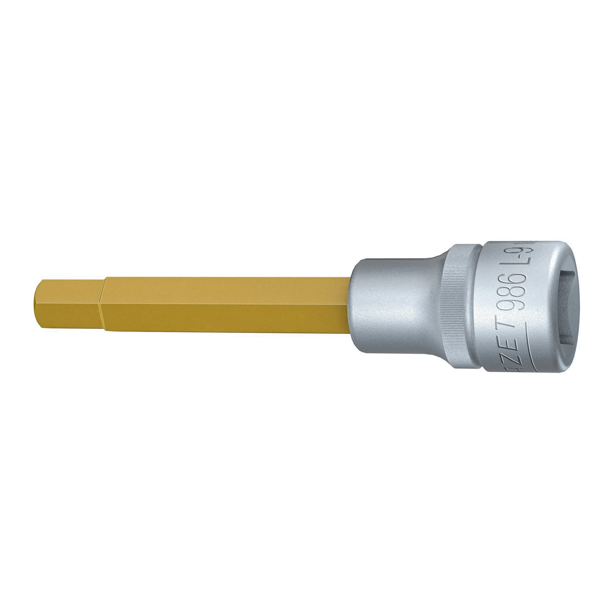 HAZET | Steckschlüsseleinsatz | 1/2 ″ Innen-6-kant | Schlüsselweite 9 mm