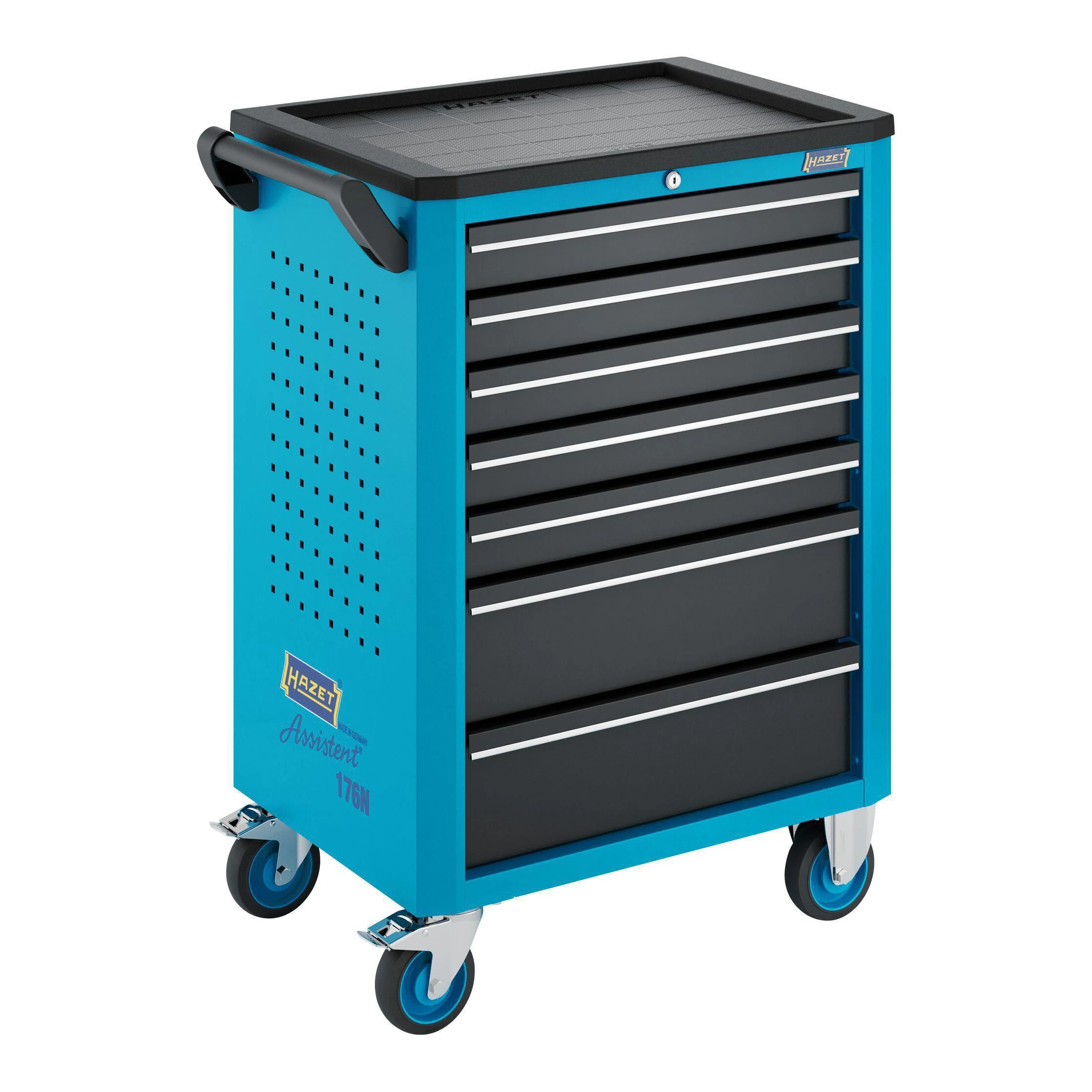 HAZET | Werkzeugwagen | B498xT780xH1018mm | 480 kg 7 Schubladen