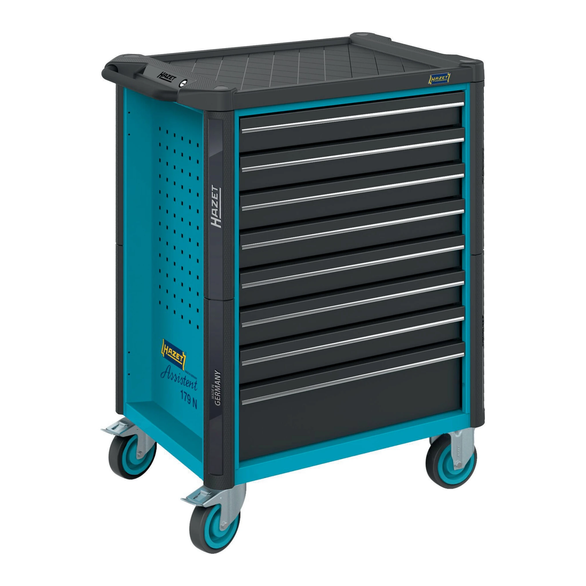 HAZET | Werkzeugwagen | B785xT518xH1020mm | 1000 kg 8 Schubladen