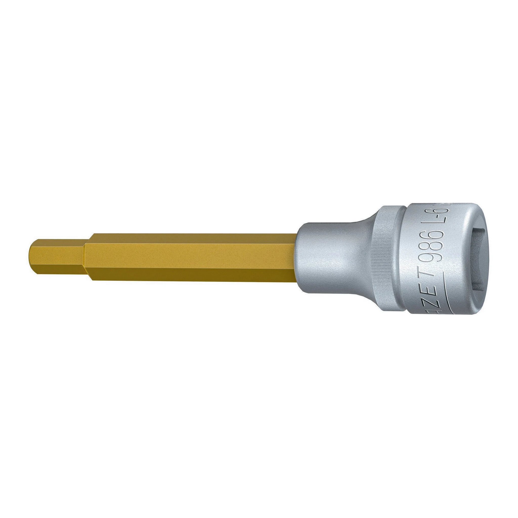 HAZET | Steckschlüsseleinsatz | 1/2 ″ Innen-6-kant | Schlüsselweite 6 mm