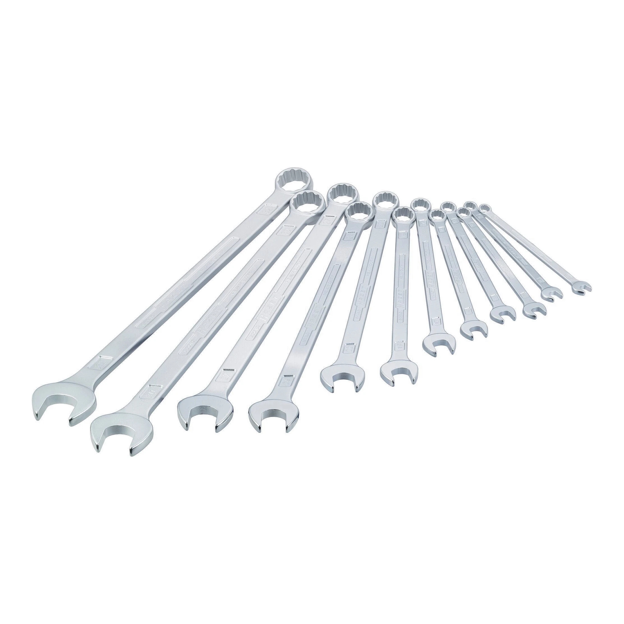 HAZET | Ringmaulschlüssel-Satz | 12-teilig Schlüsselweite 10-32 mm | Form A CV-Stahl