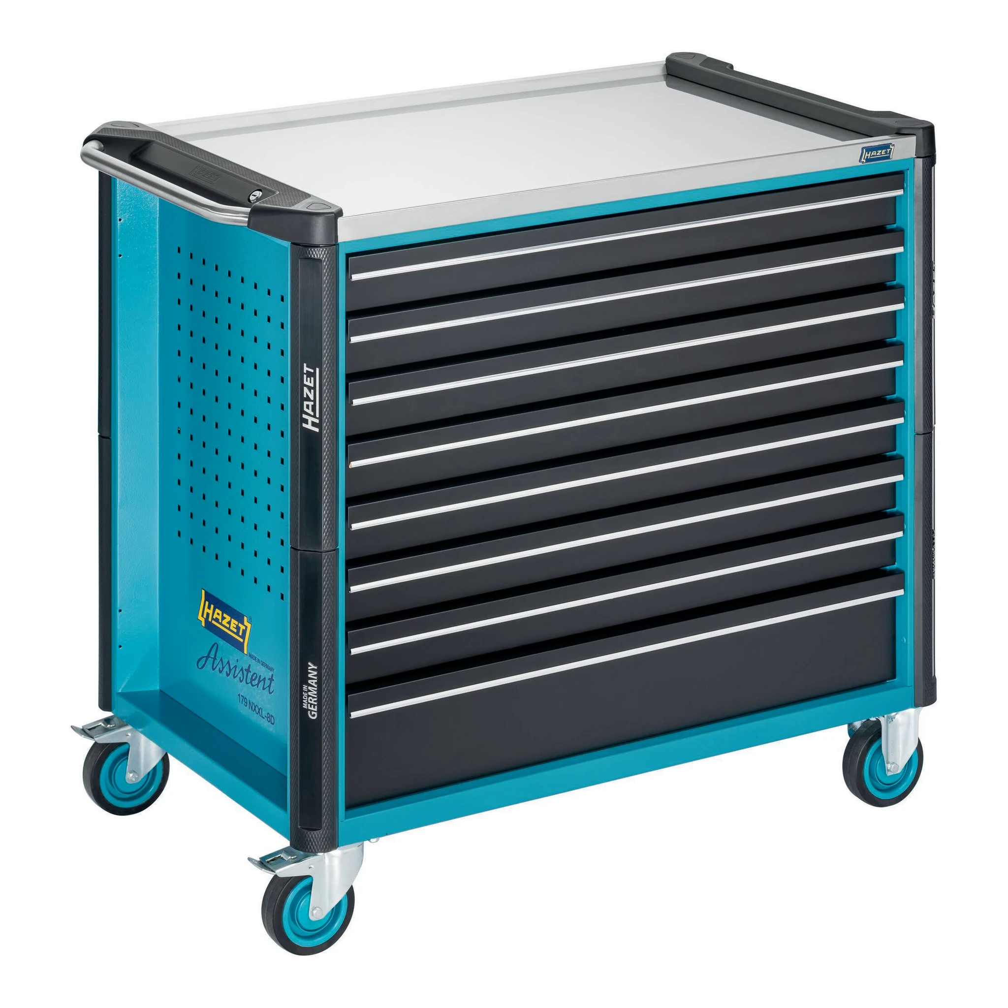HAZET | Werkzeugwagen | B1133xT642xH1020mm | 1000 kg 8 Schubladen