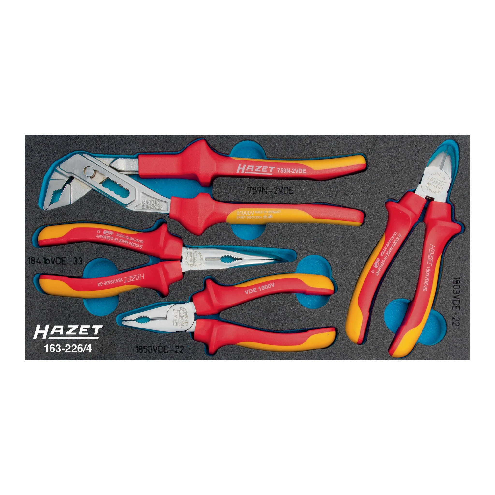 HAZET | Werkzeugmodul | 4-teilig