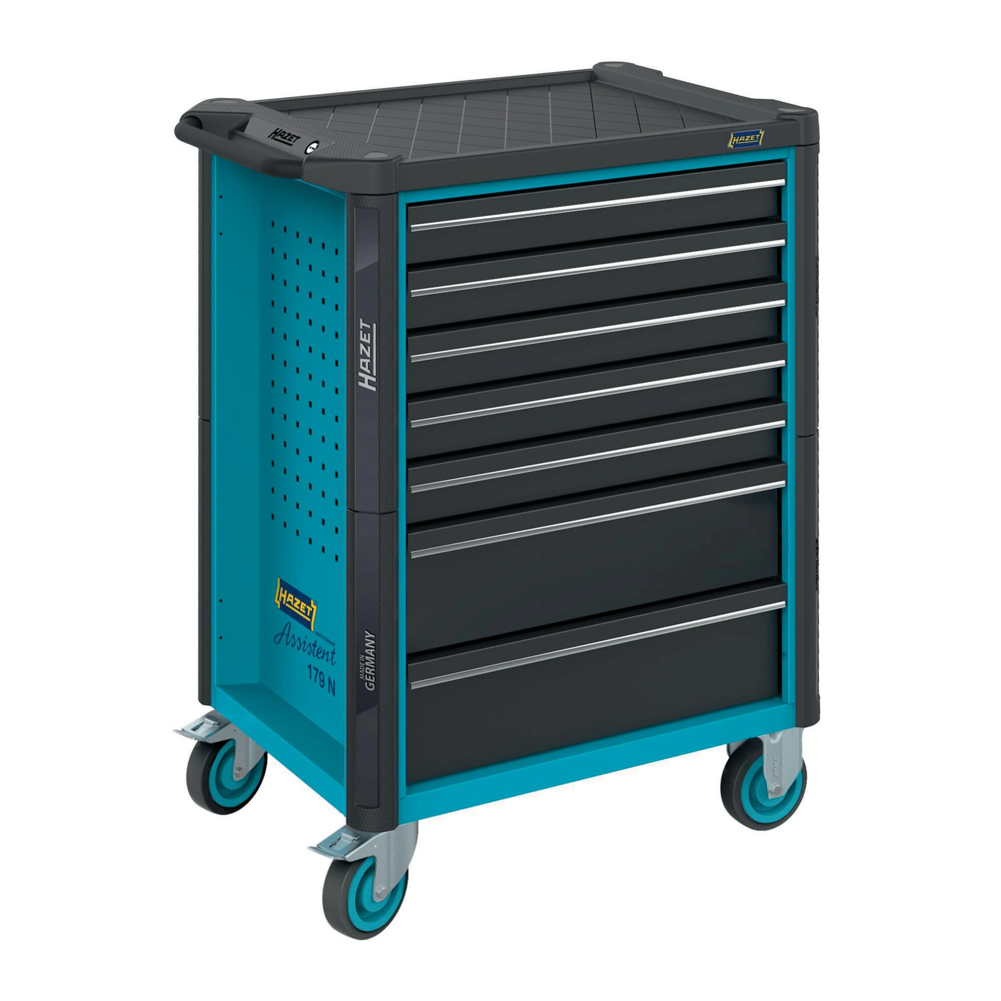 HAZET | Werkzeugwagen | B785xT518xH1020mm | 1000 kg 7 Schubladen