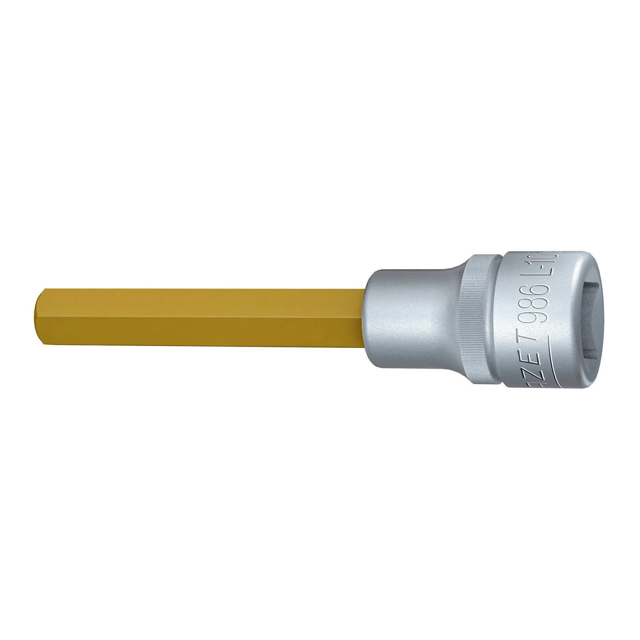 HAZET | Steckschlüsseleinsatz | 1/2 ″ Innen-6-kant | Schlüsselweite 10 mm