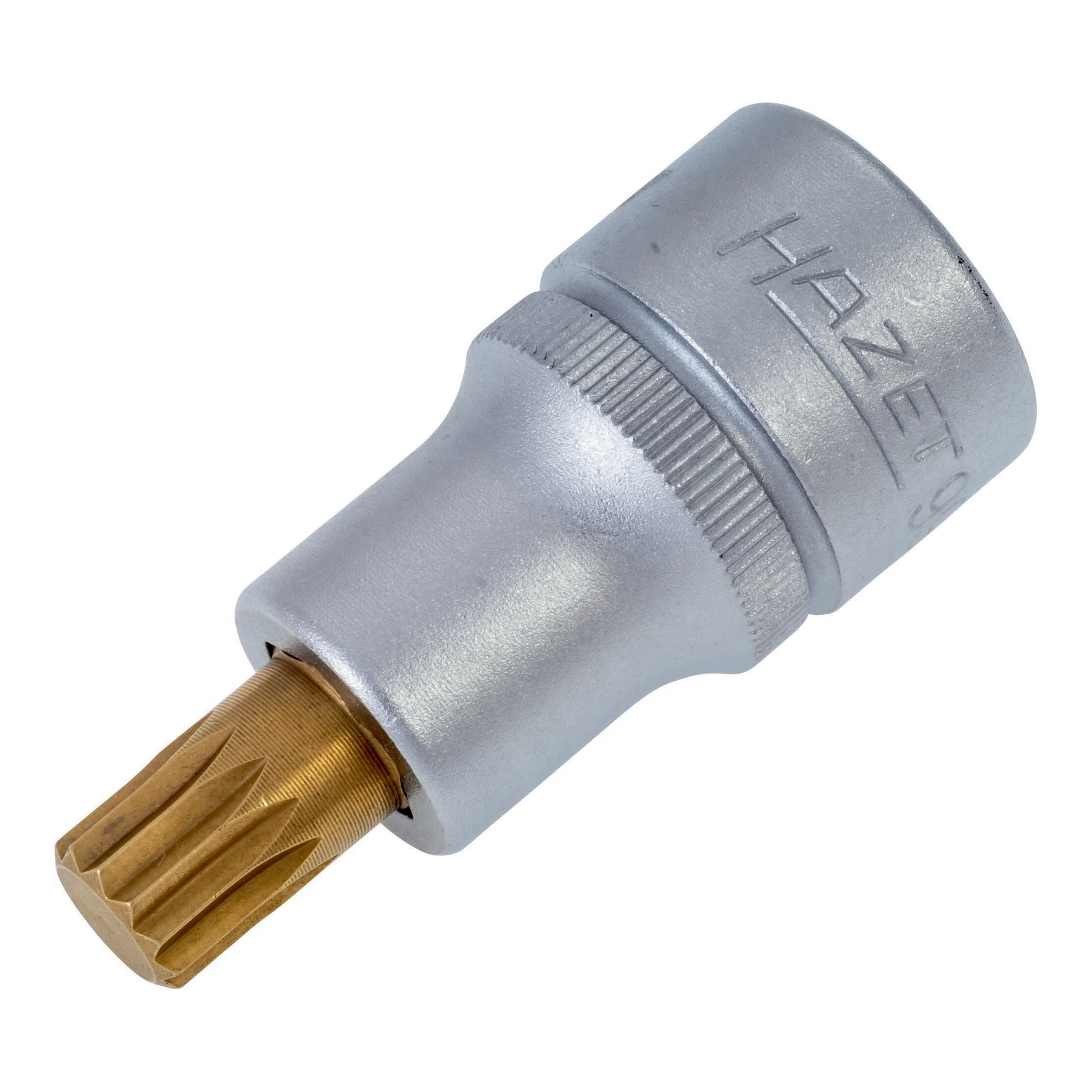 HAZET | Steckschlüsseleinsatz | 1/2 ″ Innen-Vielzahn | M10