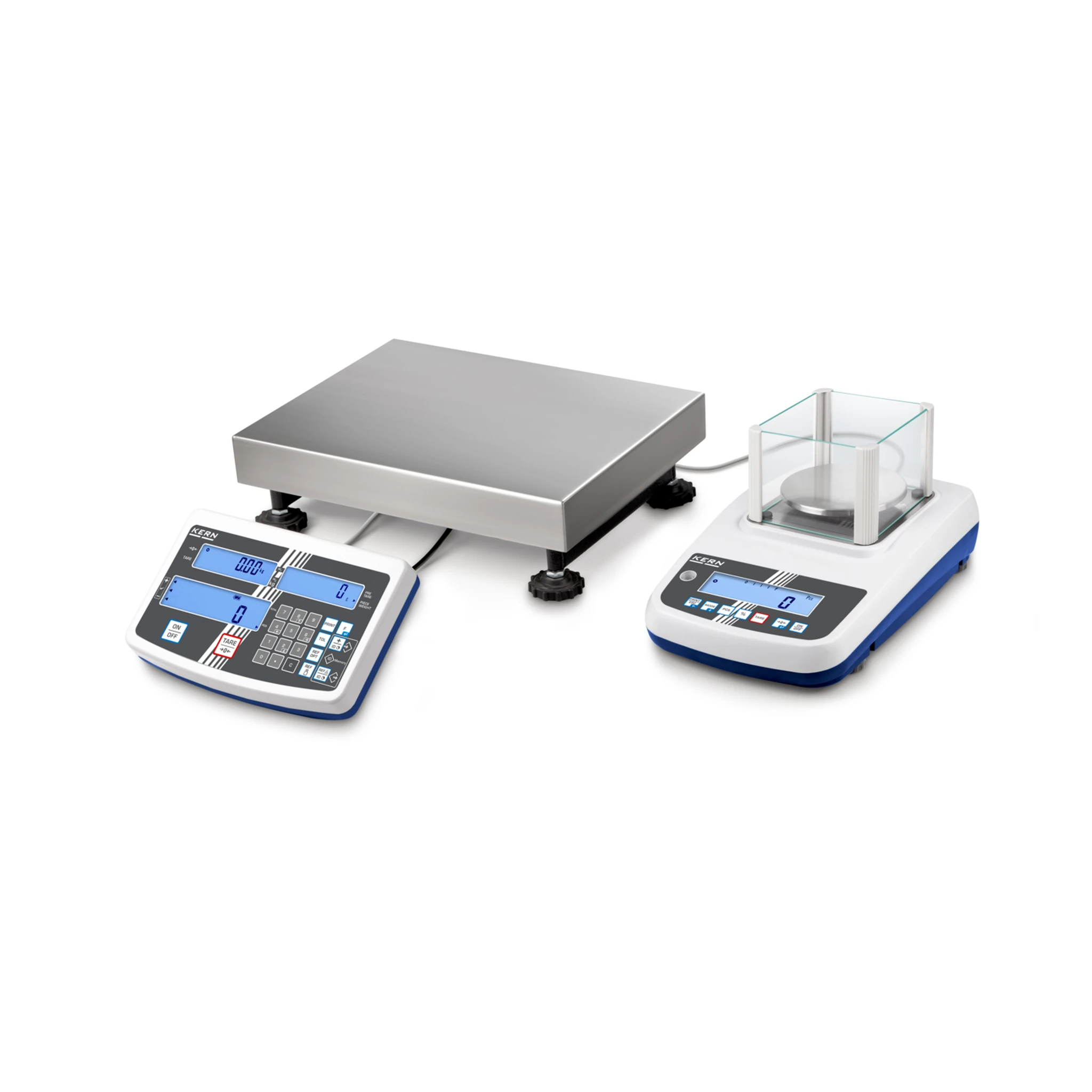 KERN | Zählsystem CCA 100K-5M, Wägebereich 60 kg; 150 kg / 0,6 kg, Ablesbarkeit 0,02 kg; 0,05 kg / 10 mg