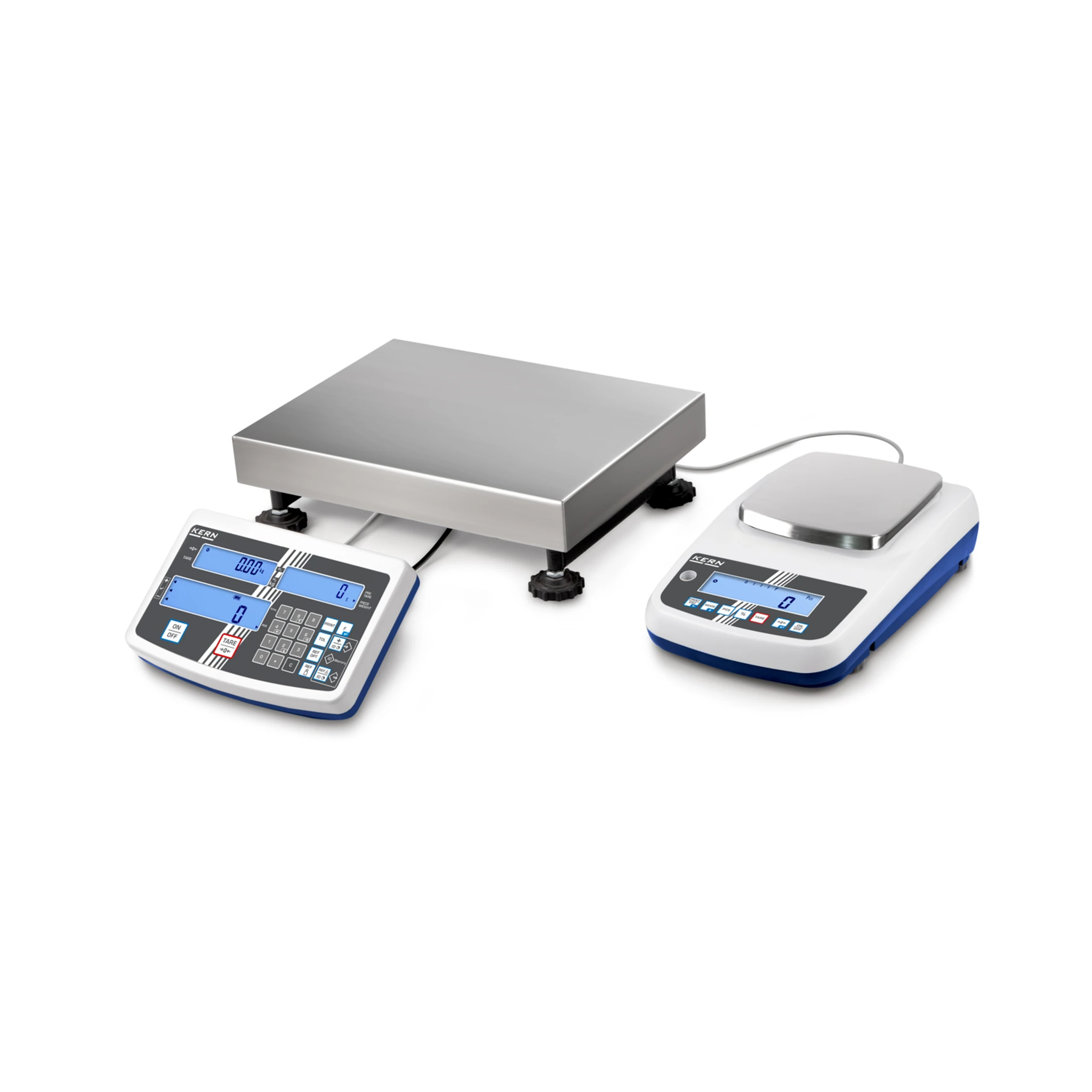 KERN | Zählsystem CCA 60K-4M, Wägebereich 30 kg; 60 kg / 6 kg, Ablesbarkeit 0,01 kg; 0,02 kg / 100 mg
