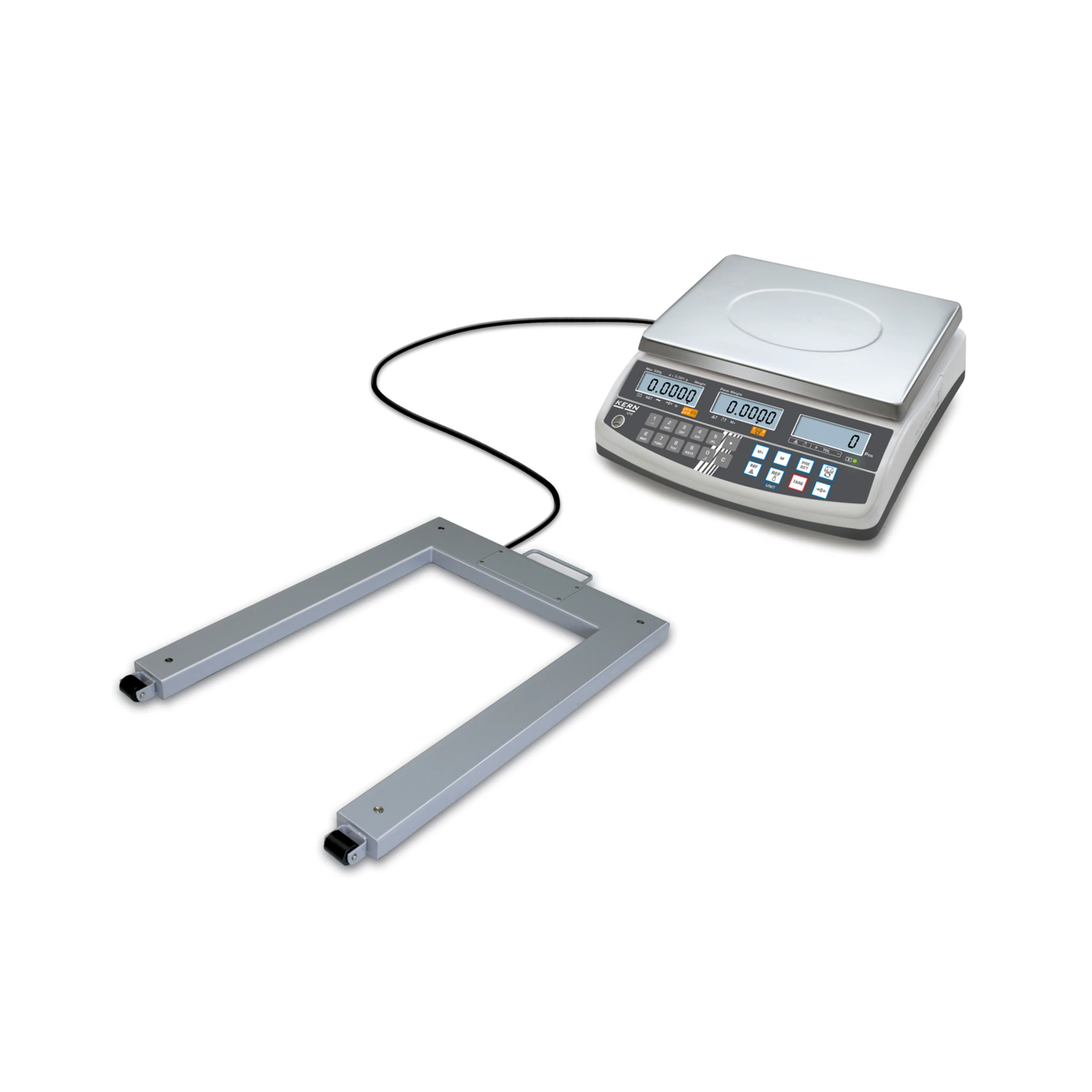 KERN | Zählsystem CCS 1T-1U, Wägebereich 1500 kg / 6 kg, Ablesbarkeit 0,5 kg / 100 mg