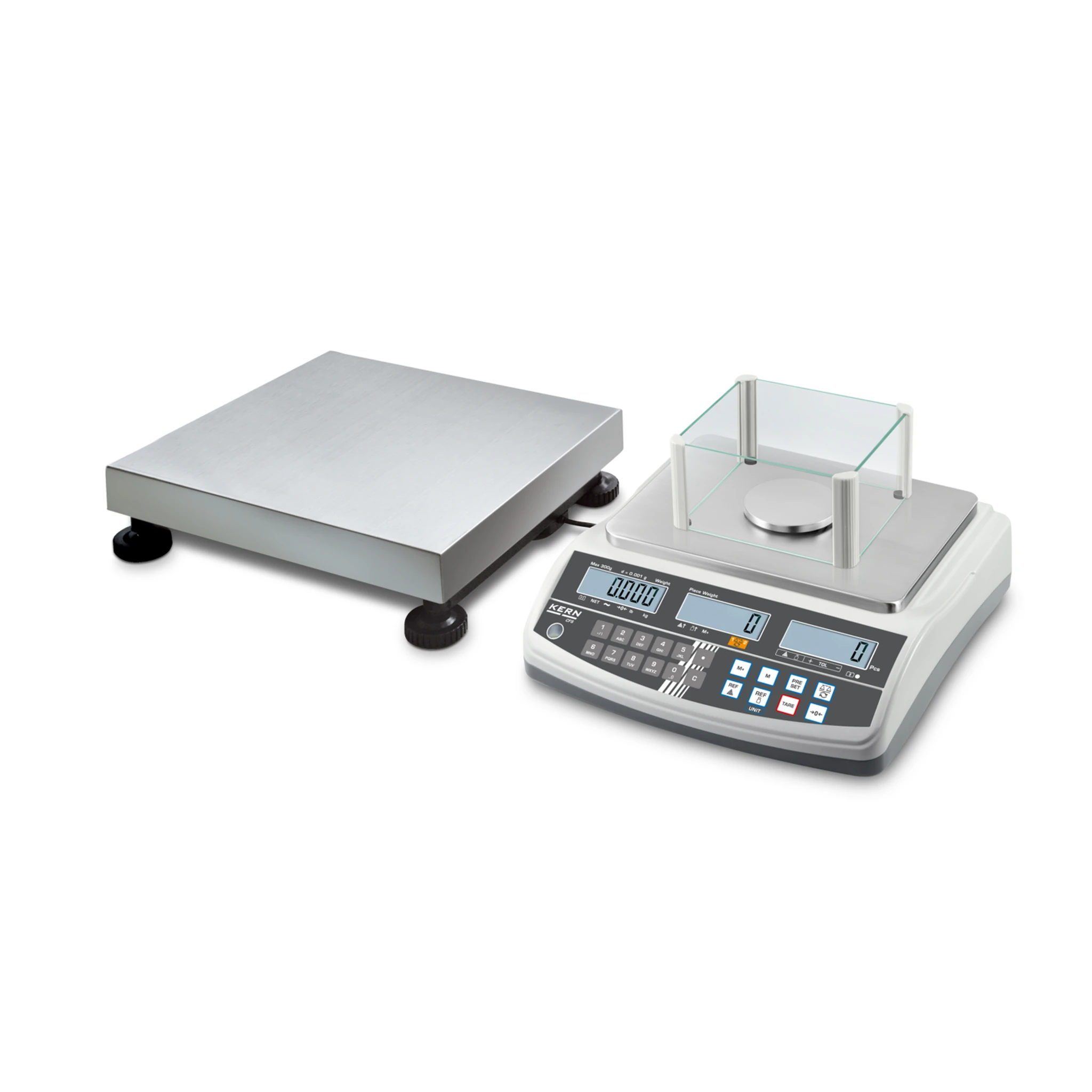 KERN | Zählsystem CCS 6K-6, Wägebereich 6 kg / 0,3 kg, Ablesbarkeit 0,0002 kg / 1 mg