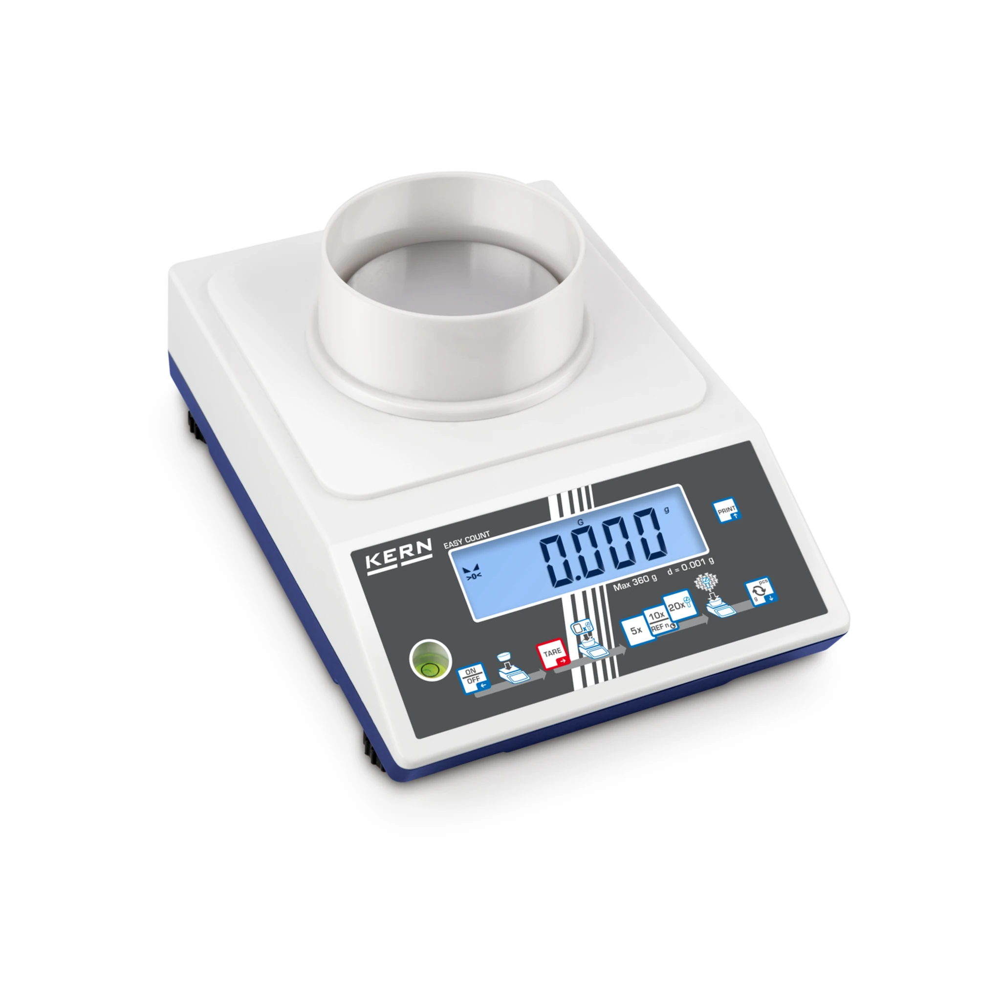 KERN | Zählwaage (Max.) 360 g | 0,001 g
