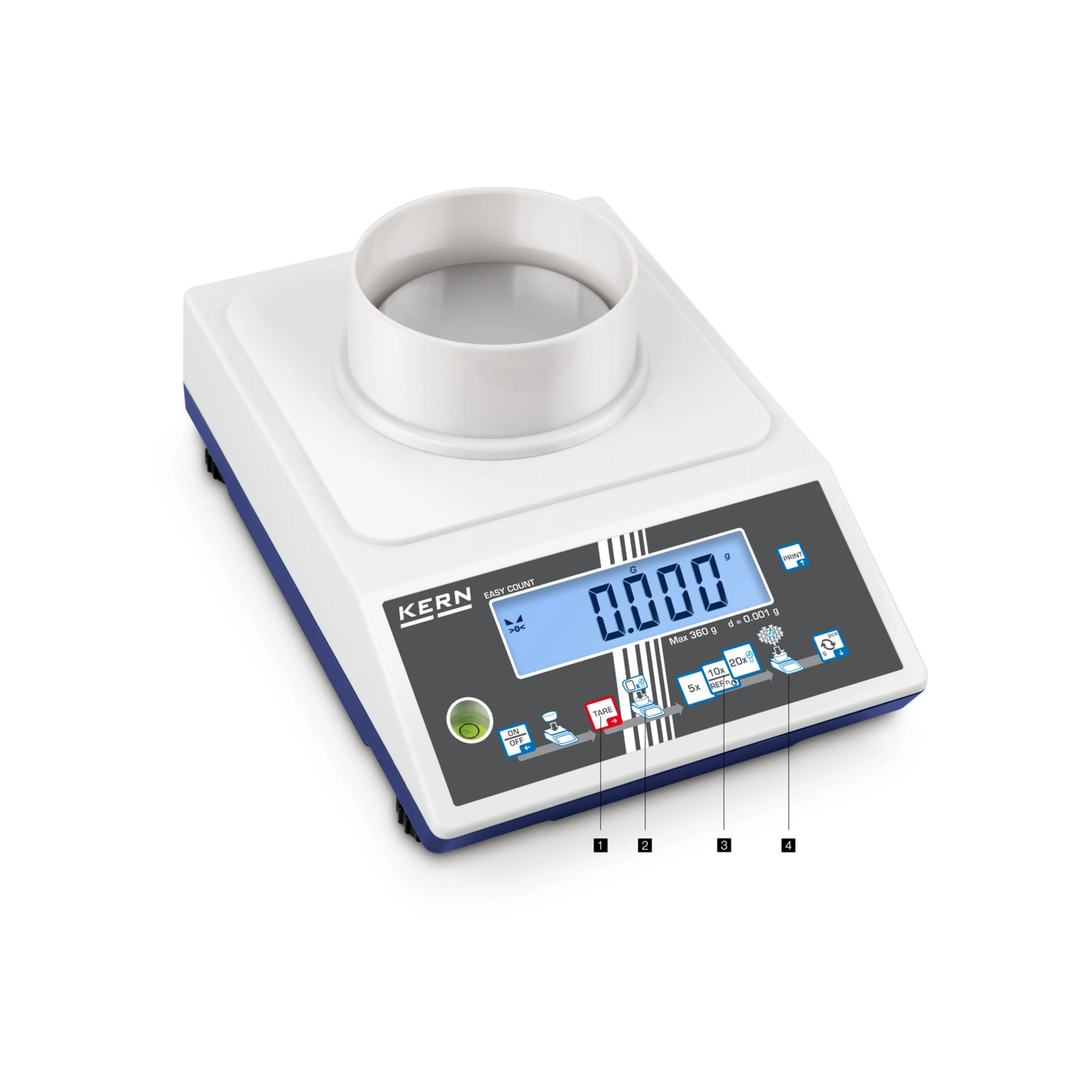 KERN | Zählwaage (Max.) 360 g | 0,001 g – Bild 3