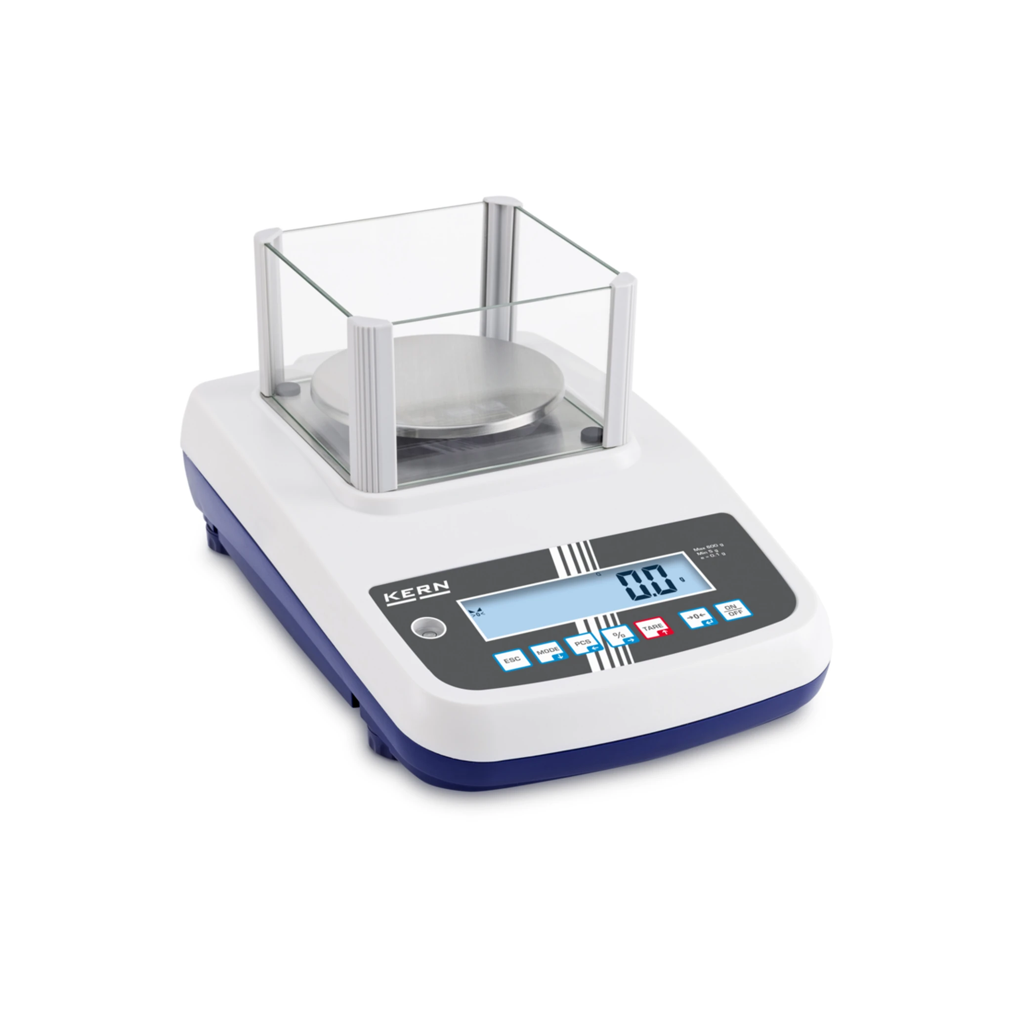 KERN | Präzisionswaage (DMS) (Max.) 600 g | 0,1 g