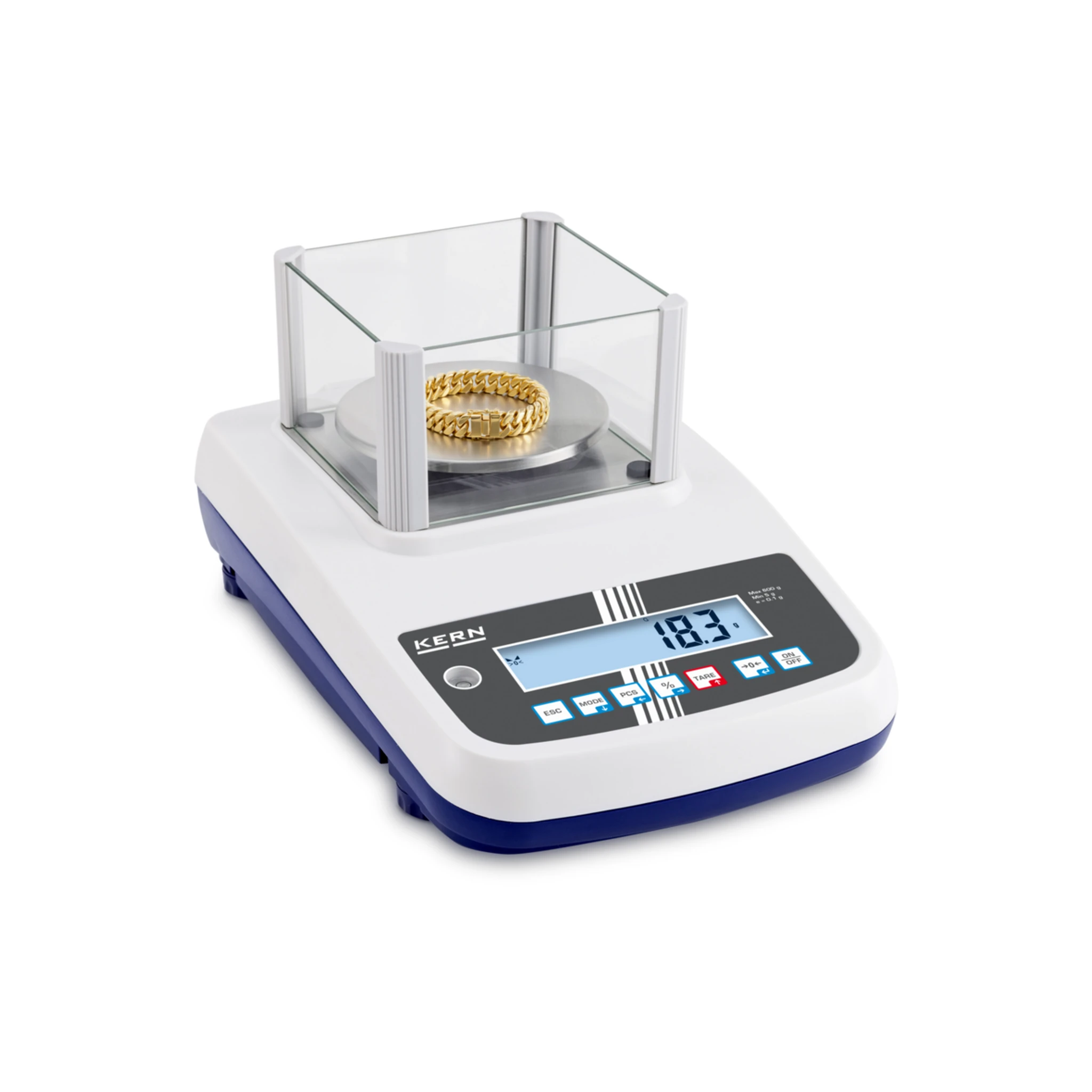 KERN | Präzisionswaage (DMS) (Max.) 600 g | 0,1 g – Bild 8