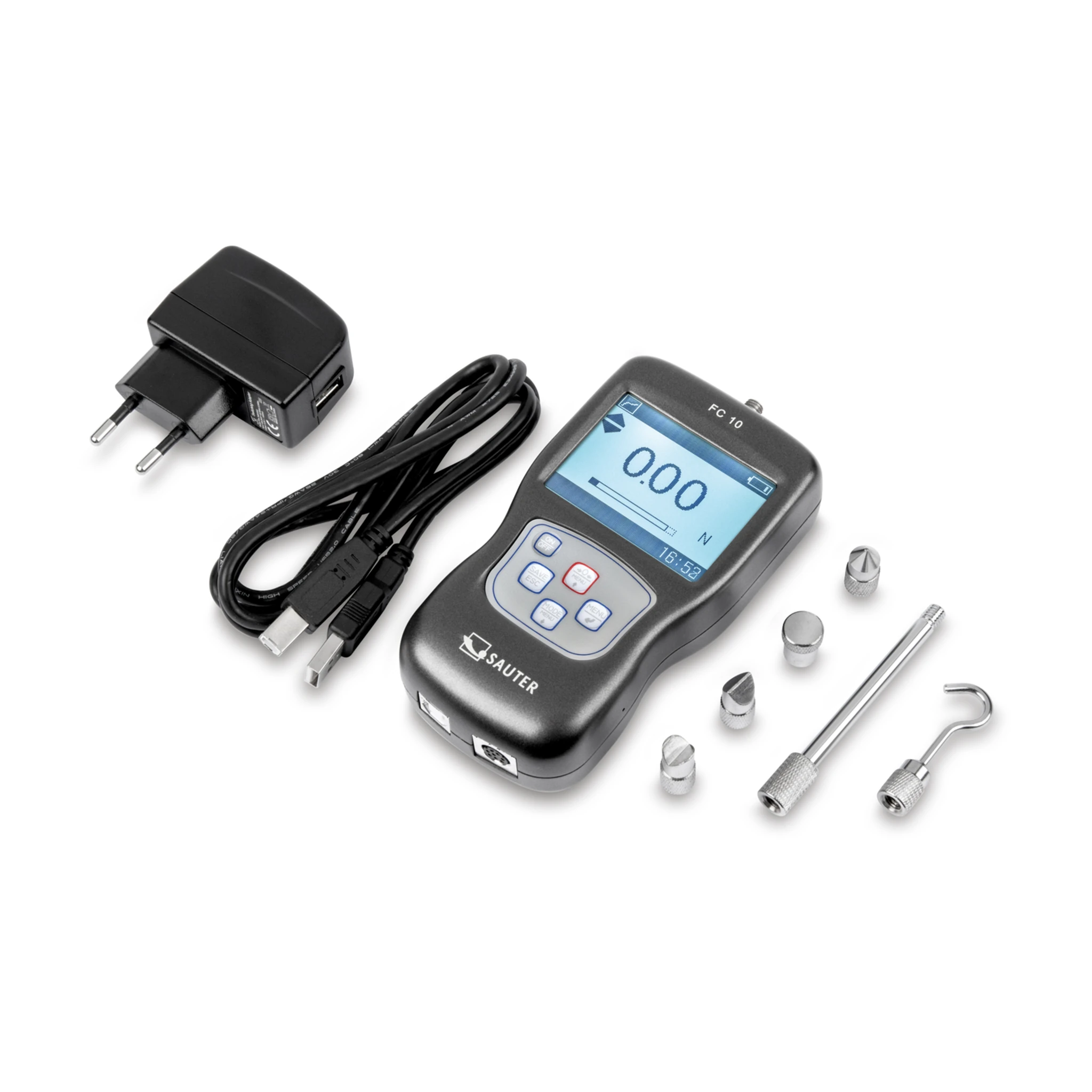 KERN | Digitales Kraftmessgerät (interne Messzelle) FC 1K (Max 1 kN | Ablesbarkeit 1 N) – Bild 2