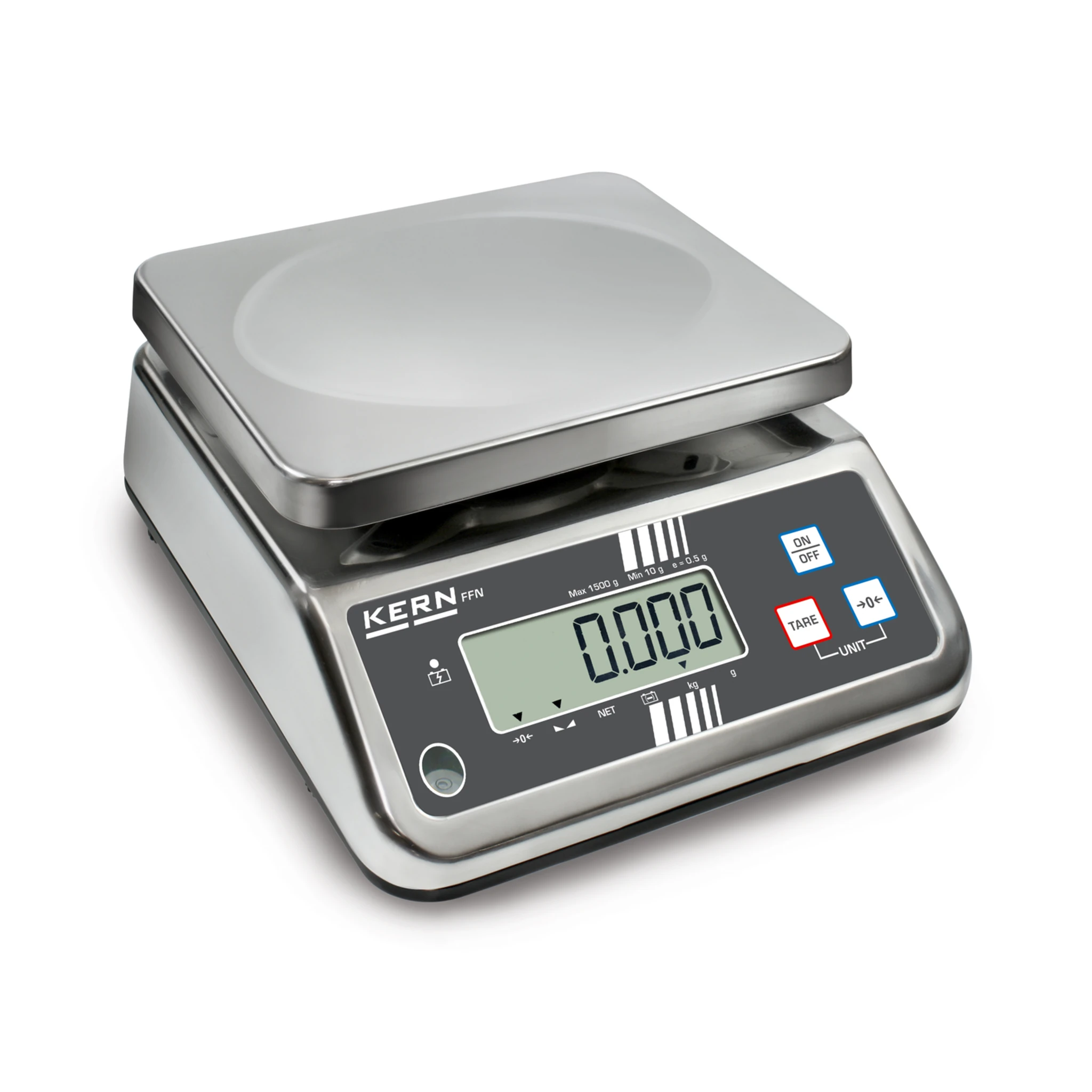 KERN | Tischwaage (Max.) 15 kg | 0,002 kg