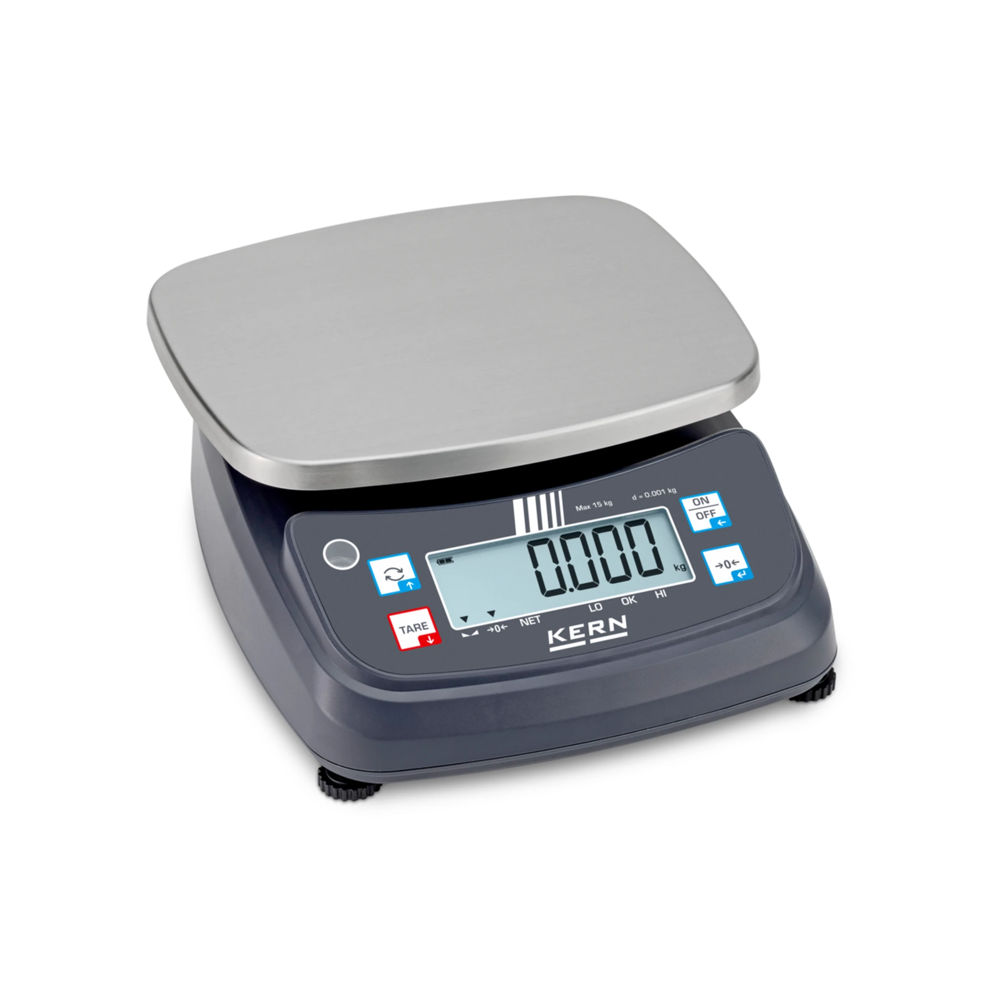 KERN | Tischwaage (Max.) 15 kg | 0,001 kg
